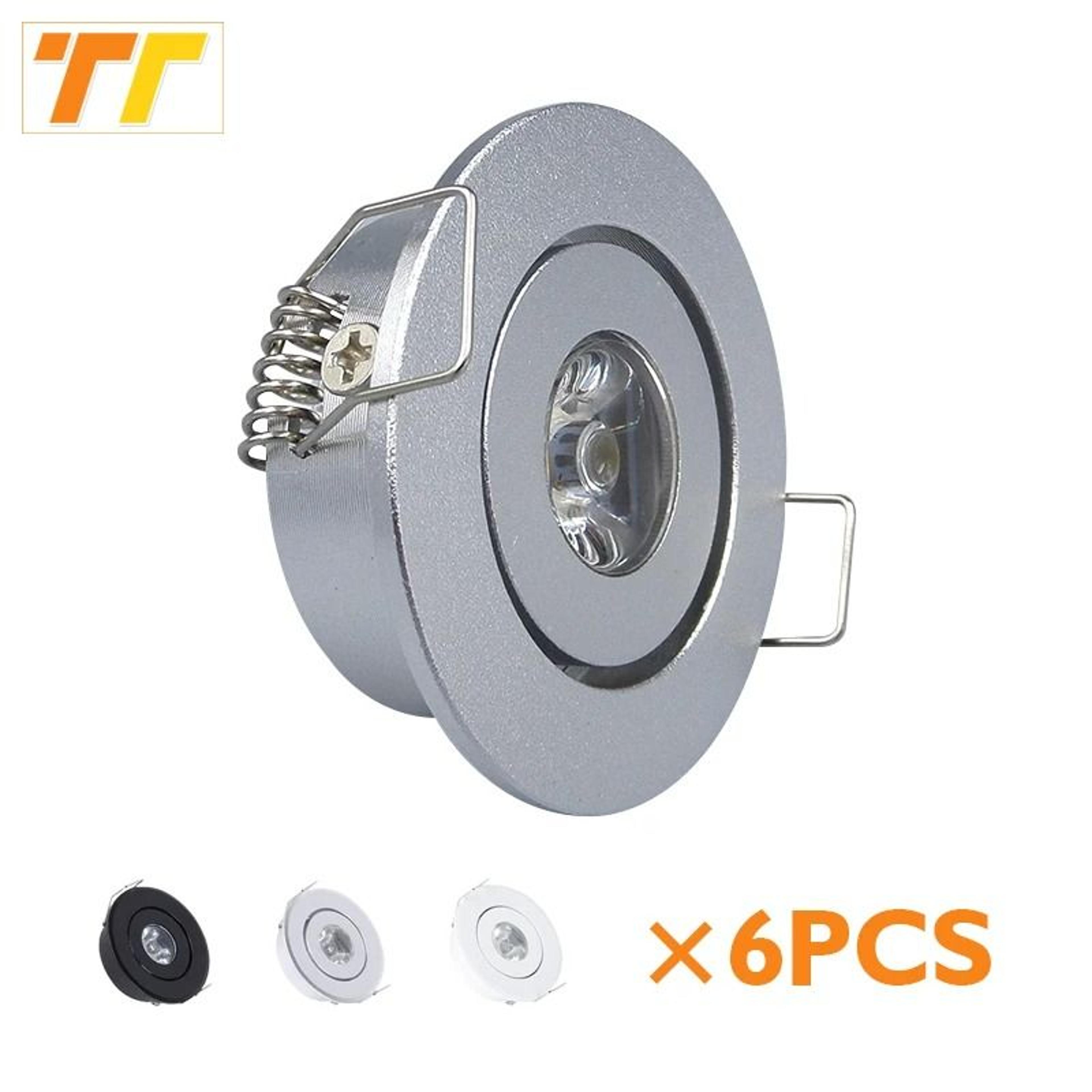 minibeam recessed spotlight six pack