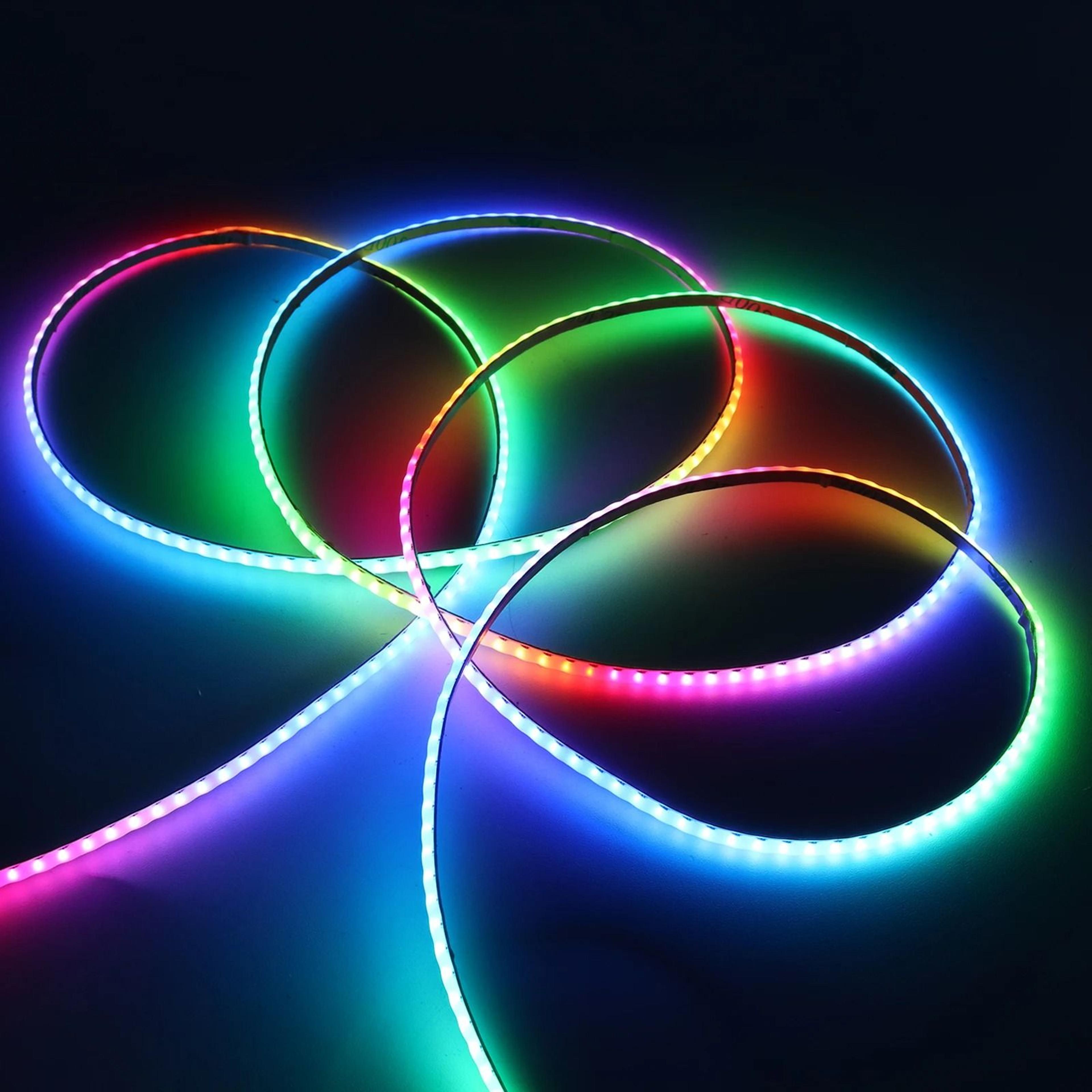 pixelglow rgbic cob light strip