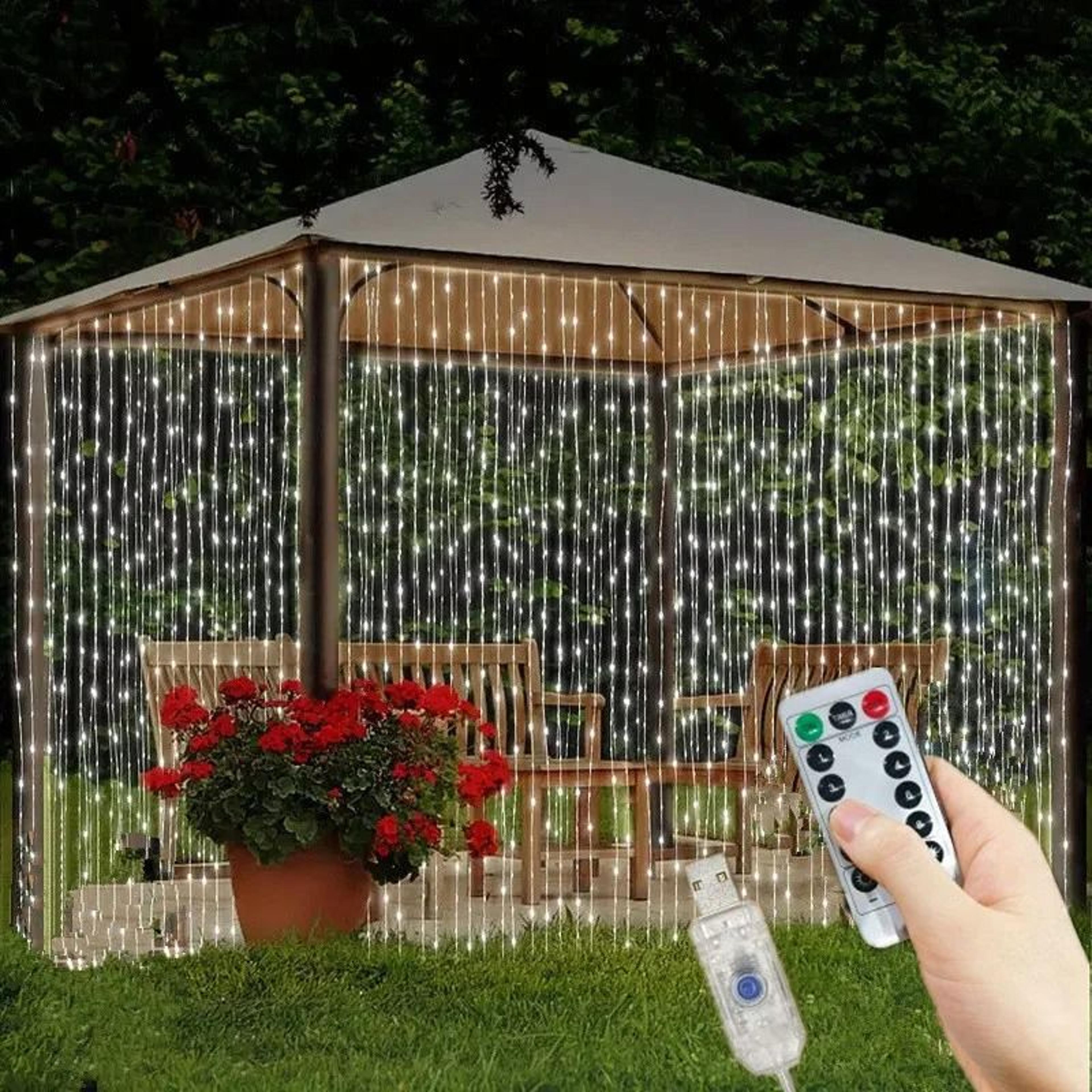 everglow usb curtain lights