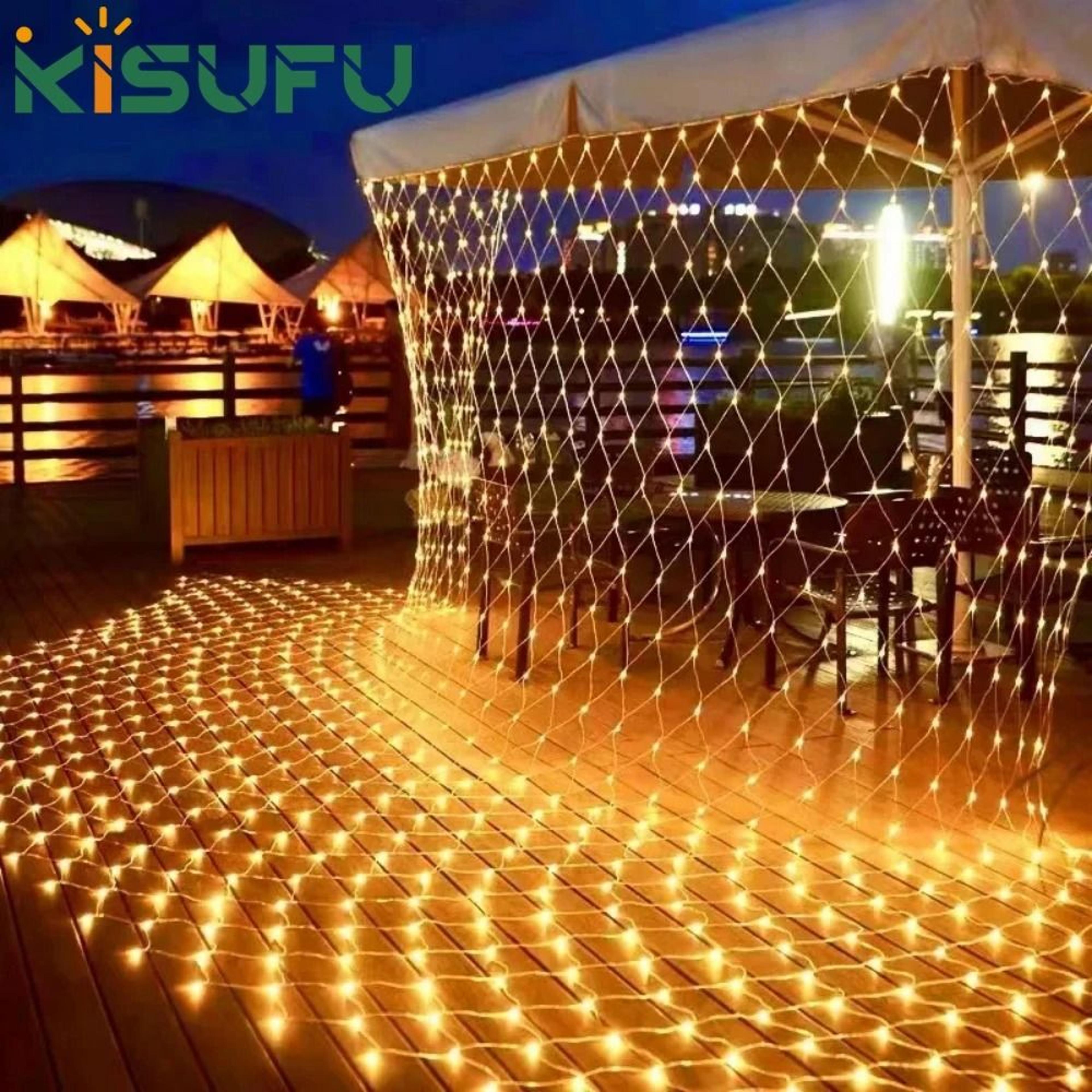 luminous mesh garden lights