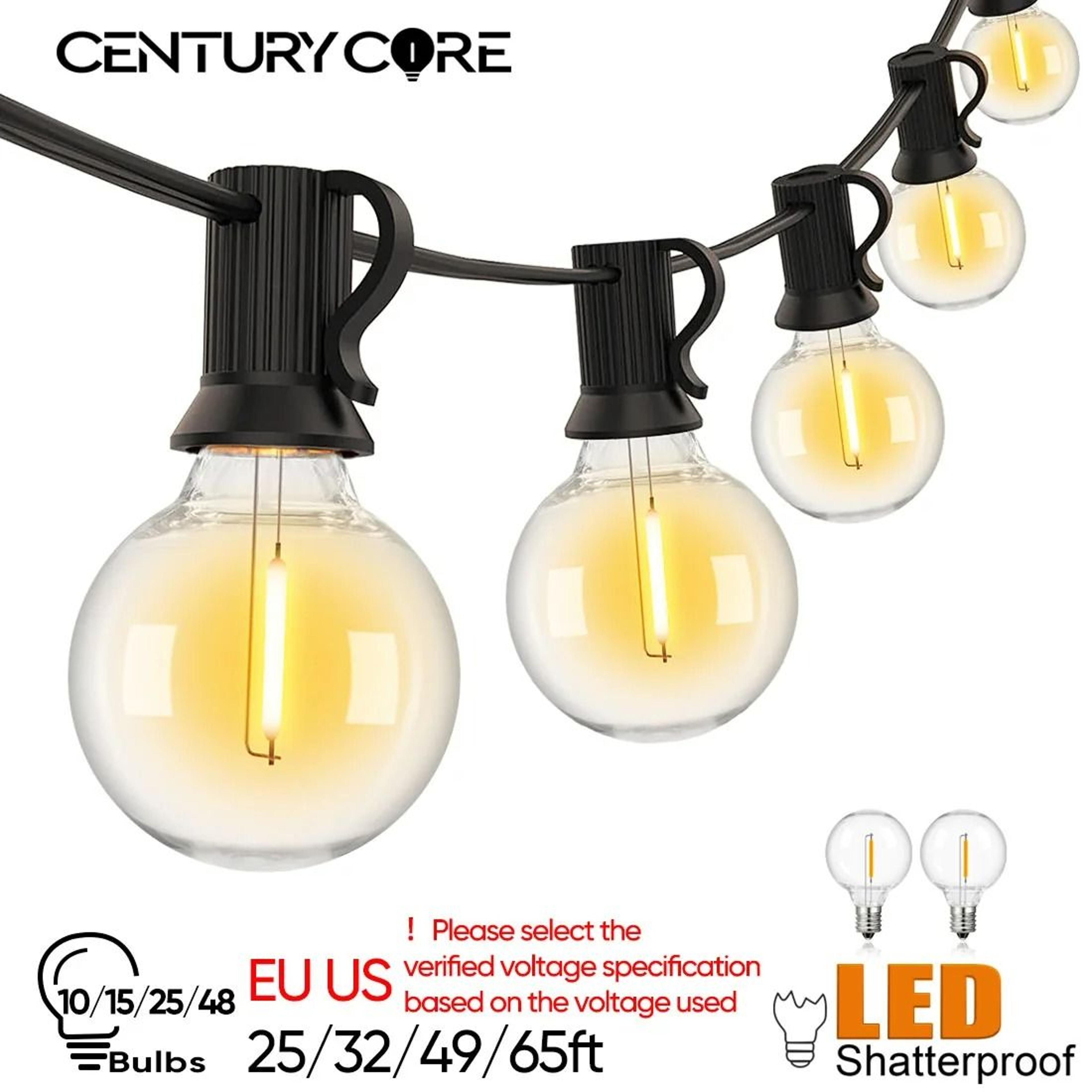 campglow connectable g40 lights