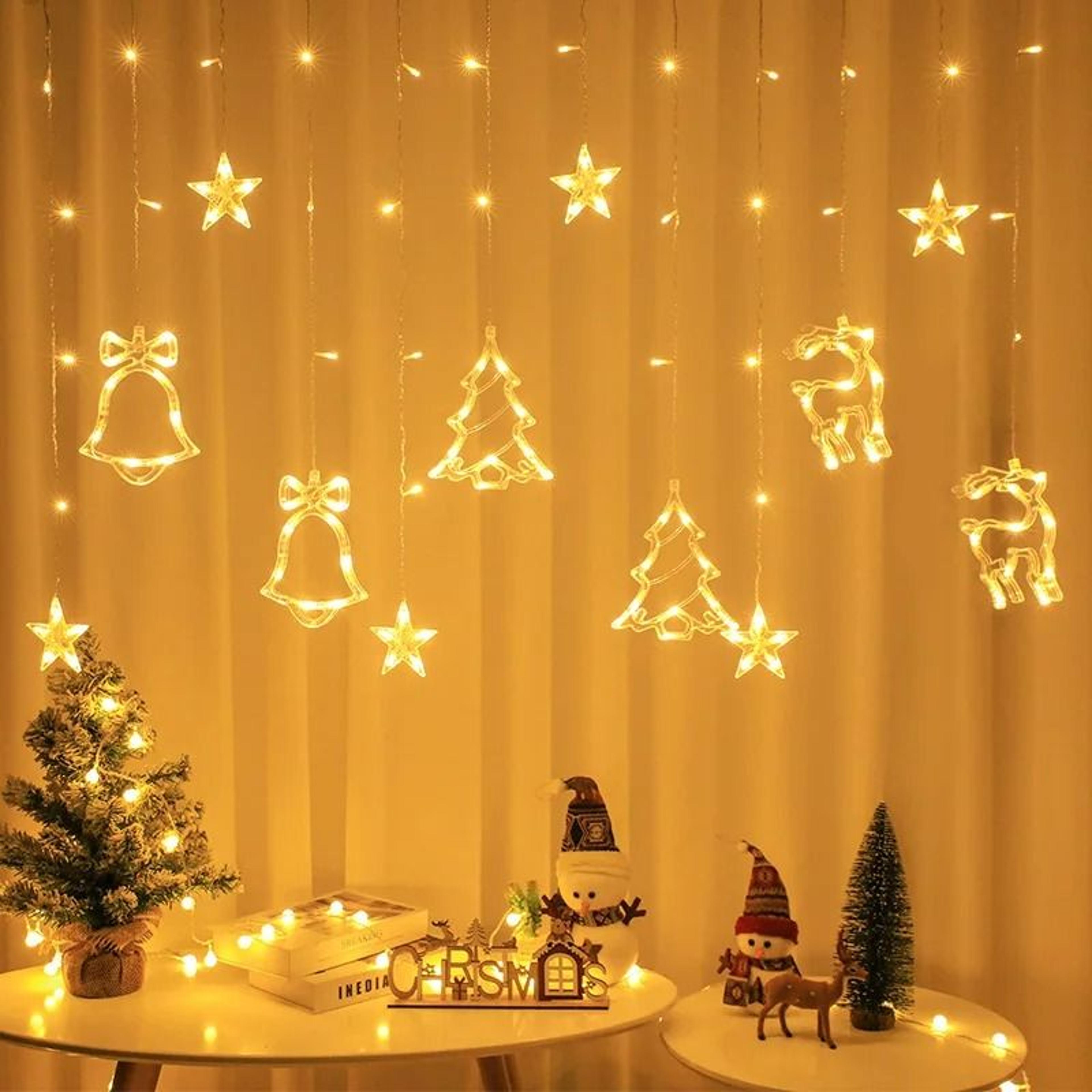 festivefalls fairy curtain lights