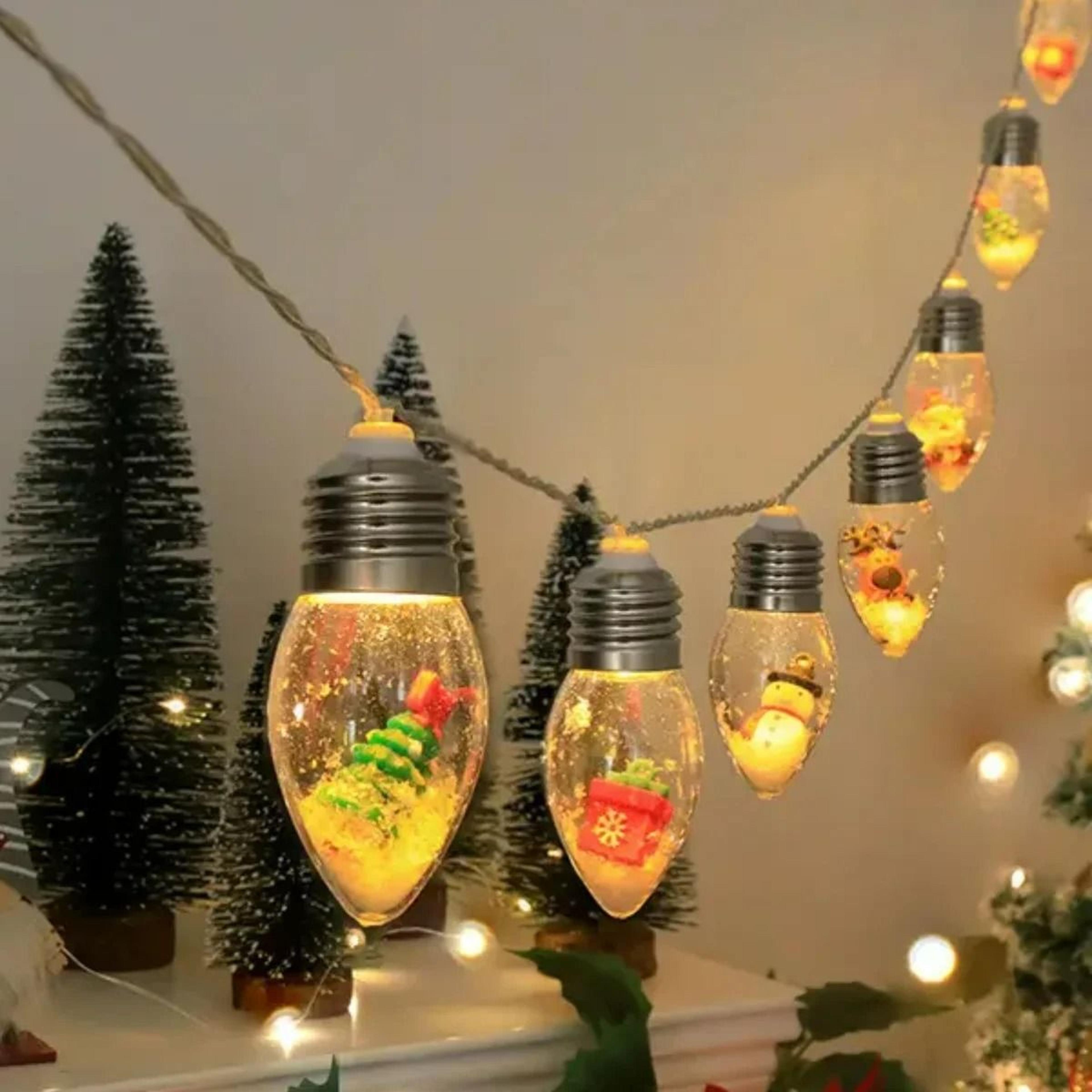 frostelle ornament globe lights