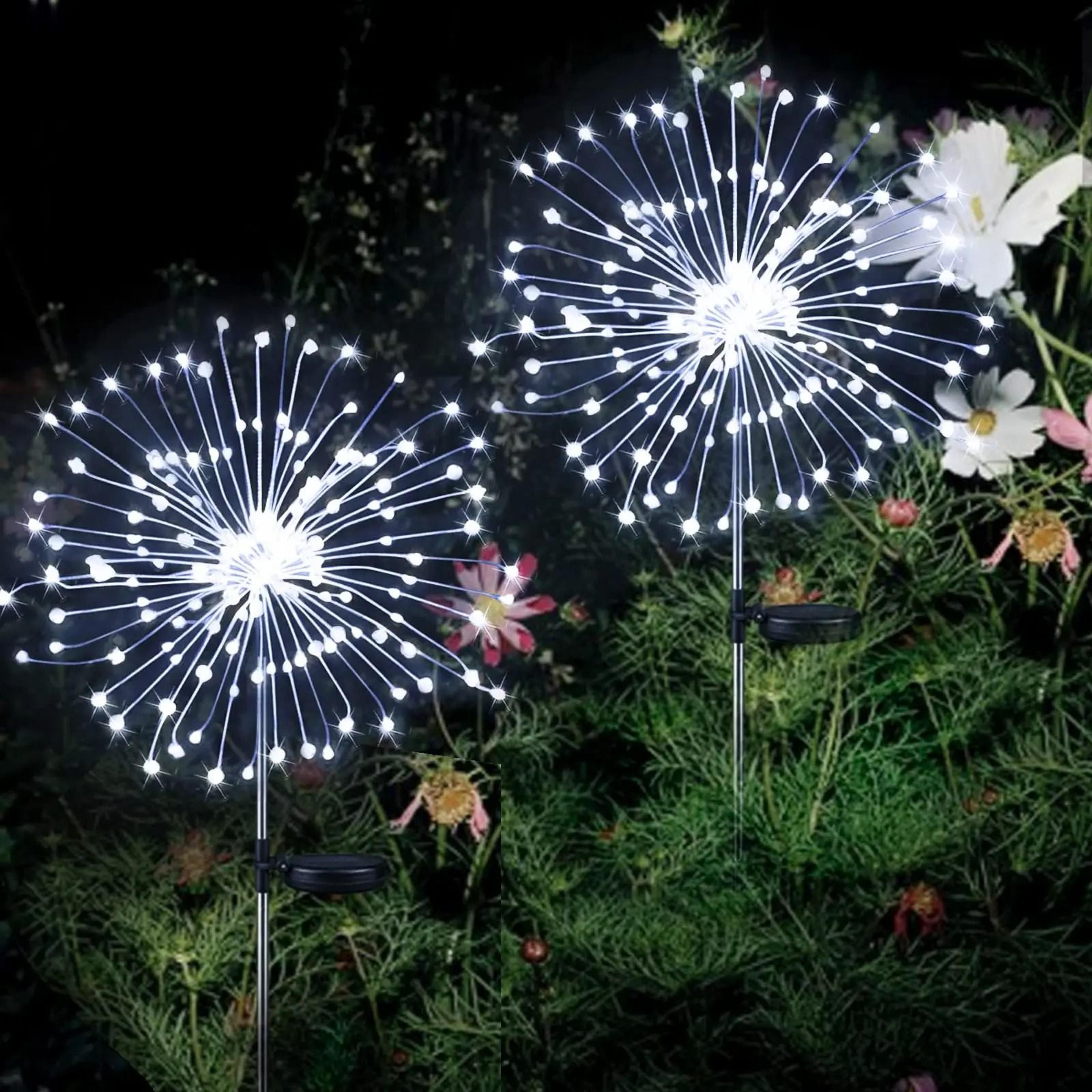 solarburst firework garden light