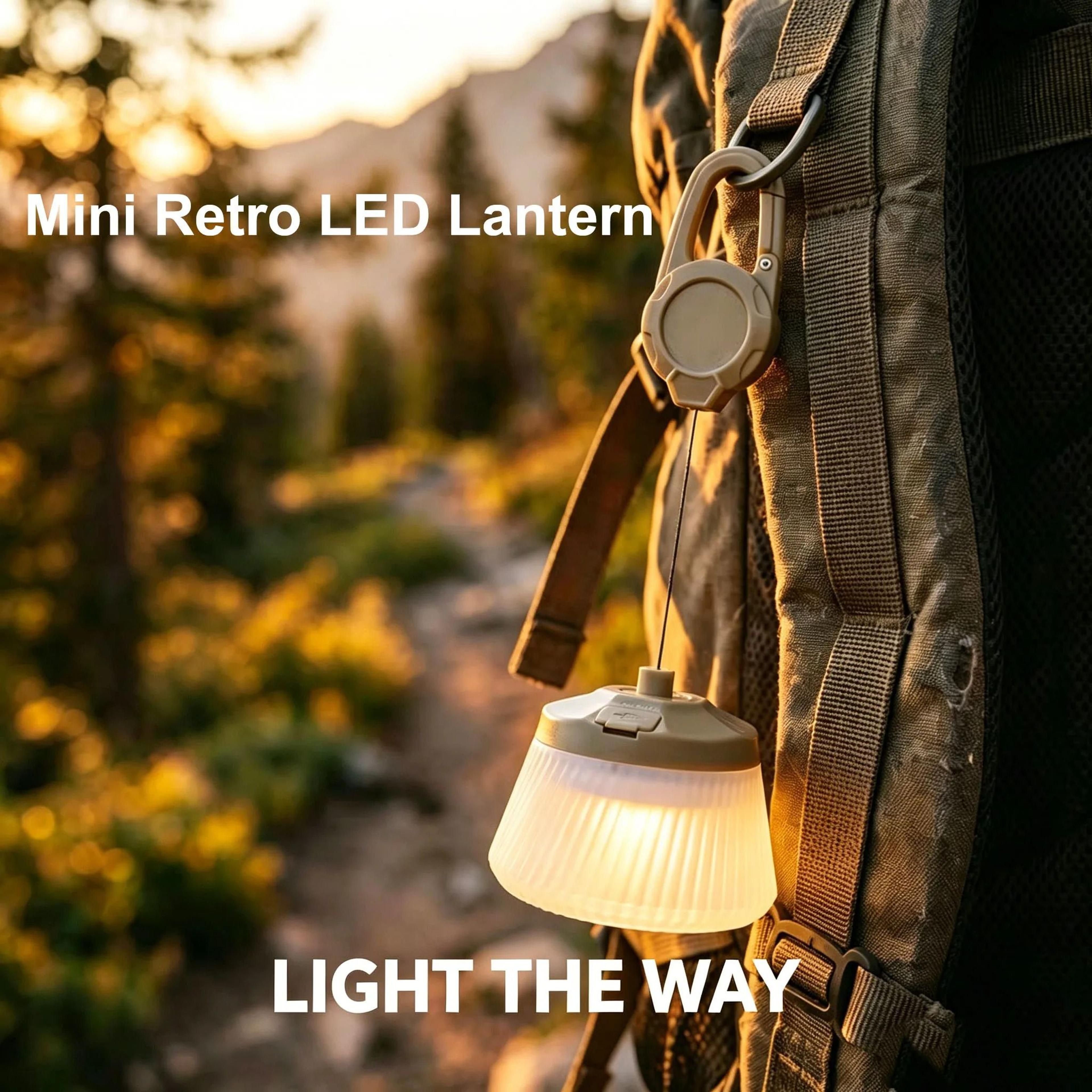reelglow retro camping lantern