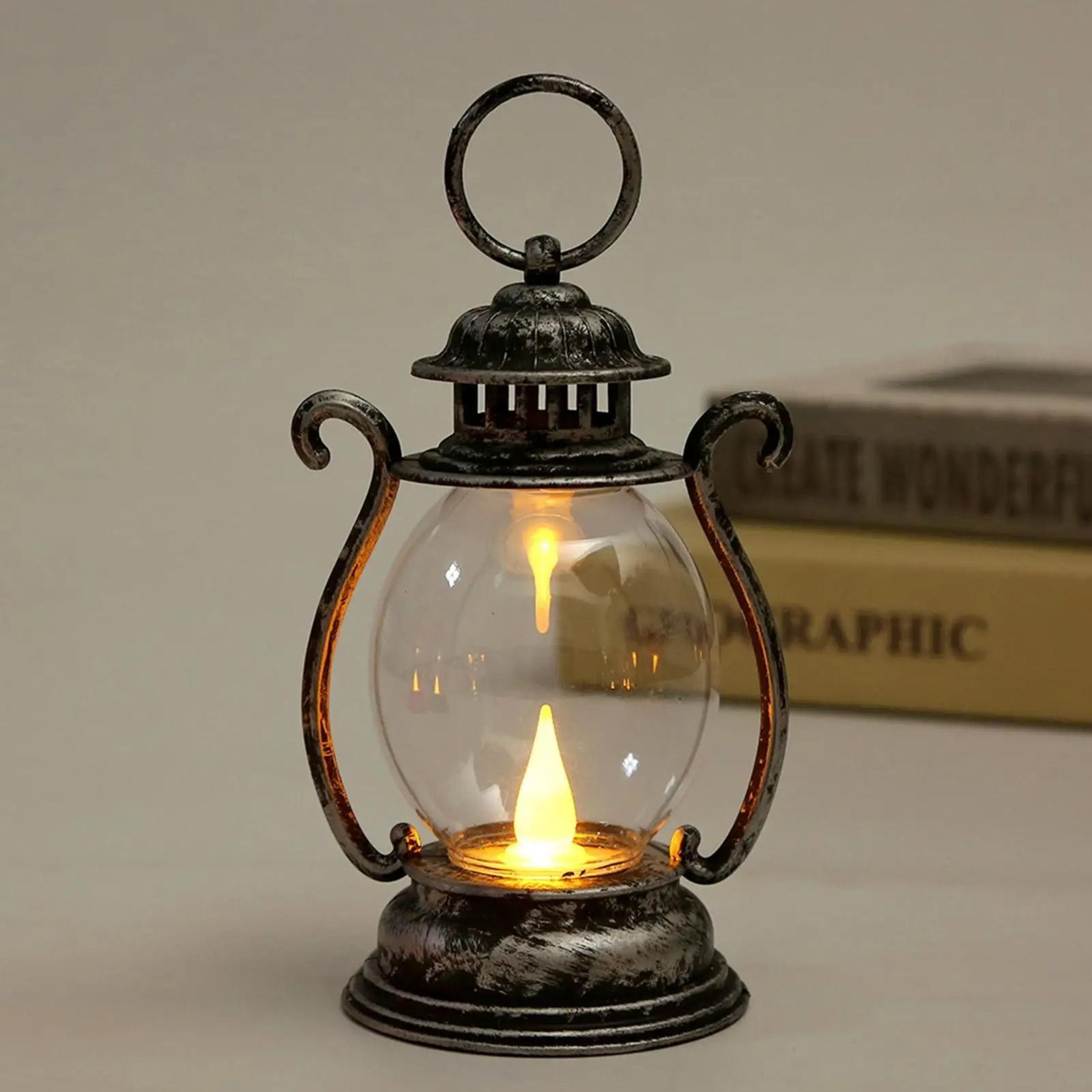 fireside aura vintage led lantern