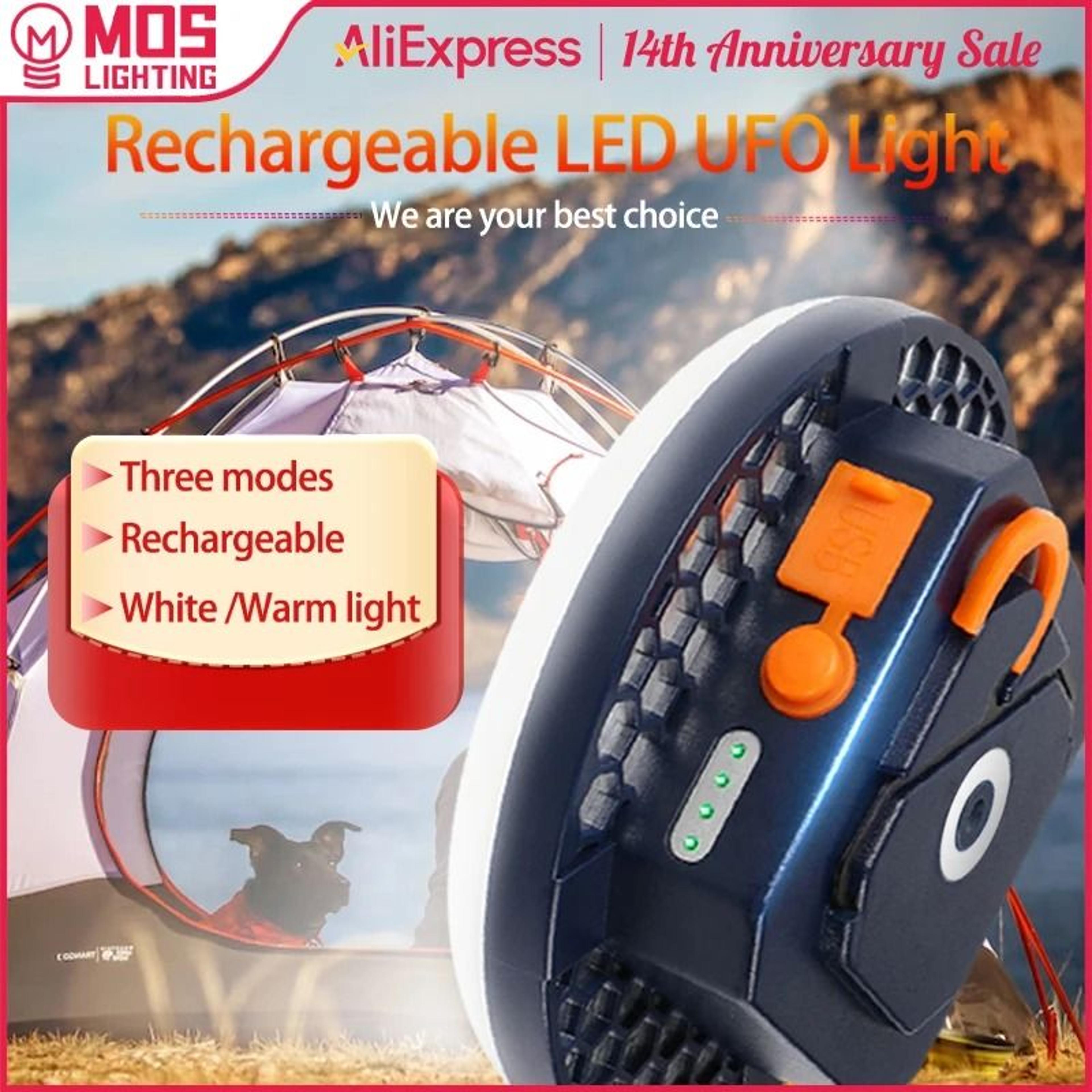 duskmeadow rechargeable camping lantern