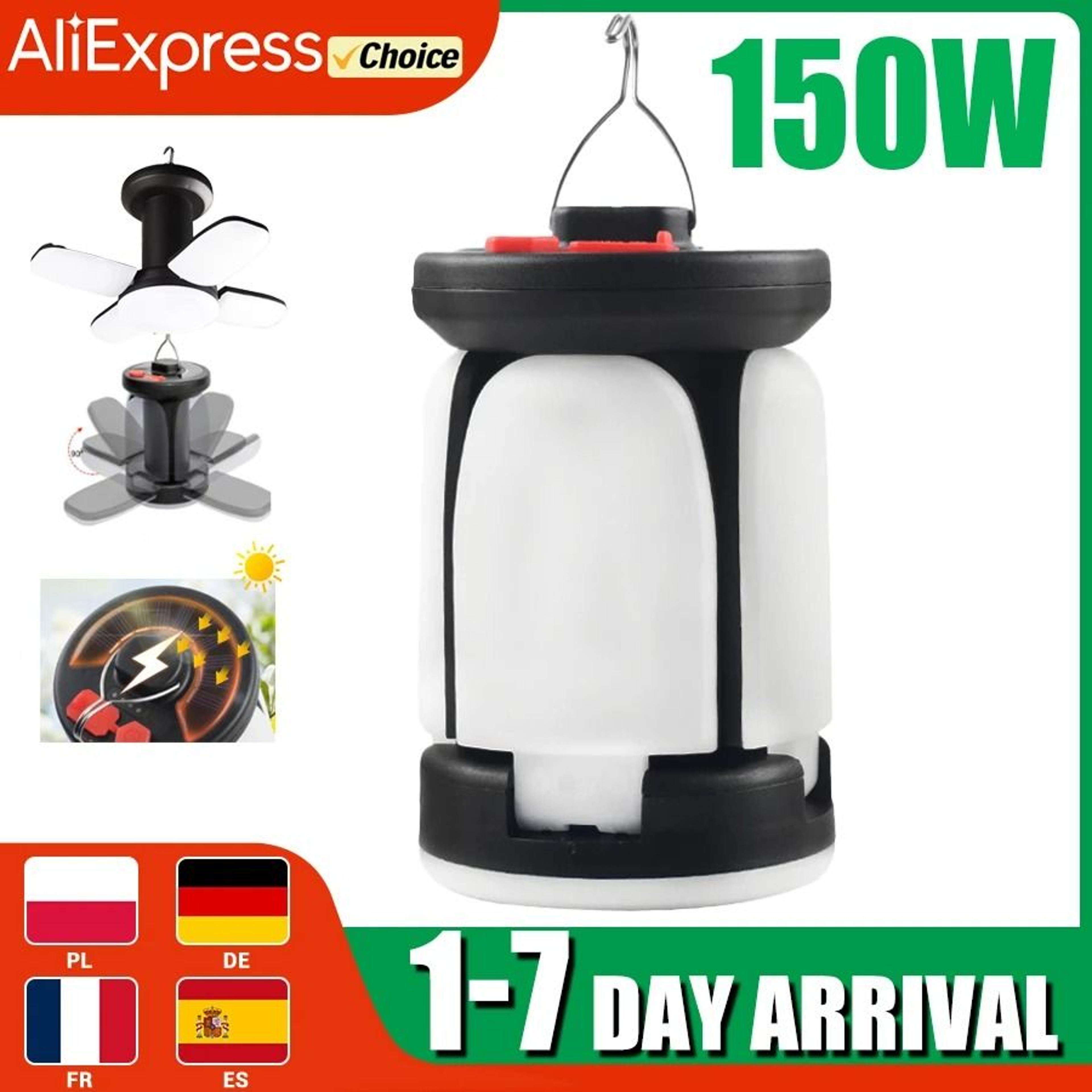 fernhaven solar camping lantern