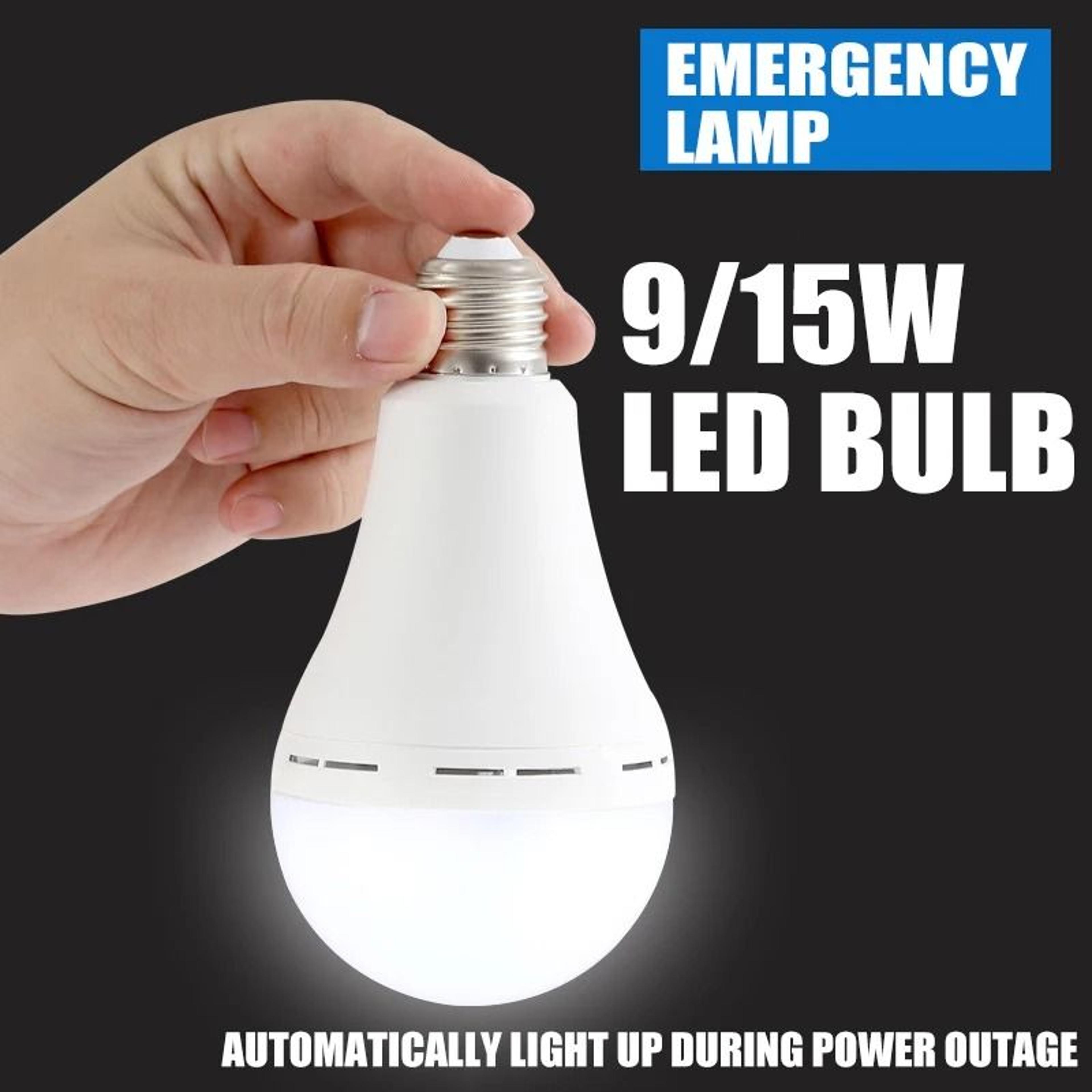 luminest automatic backup light bulb
