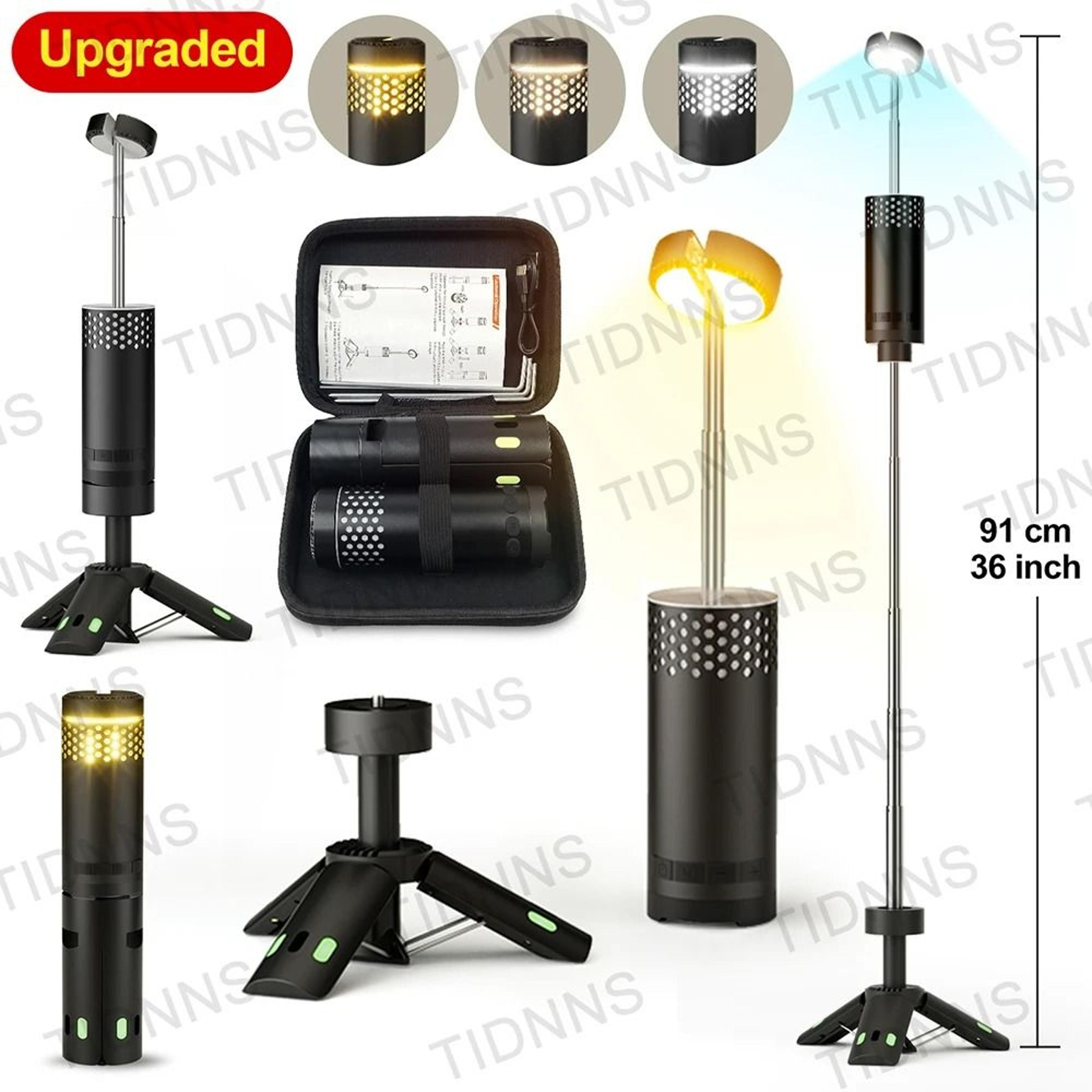 trekspire telescopic tripod torch