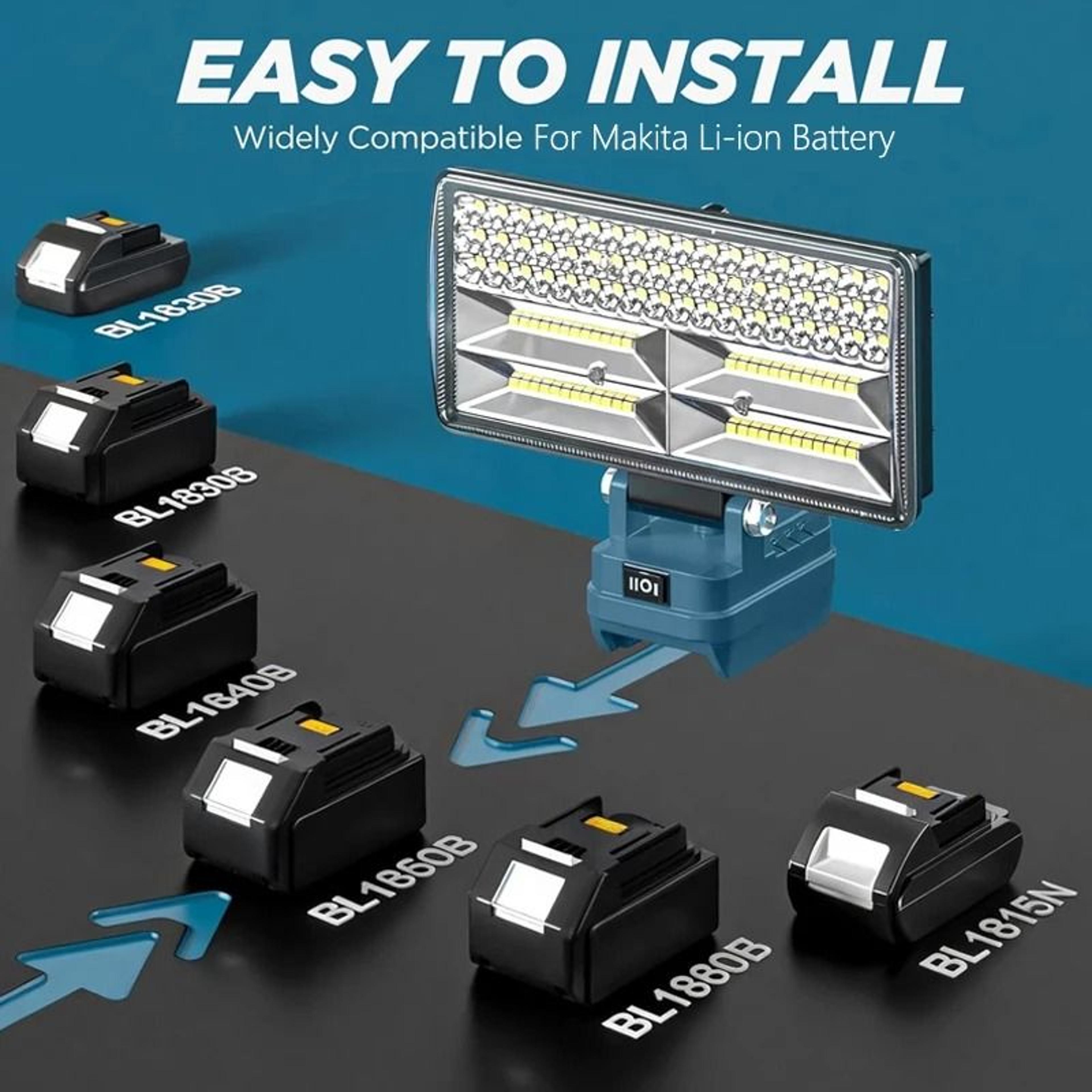 voltarc 12000lm work floodlight
