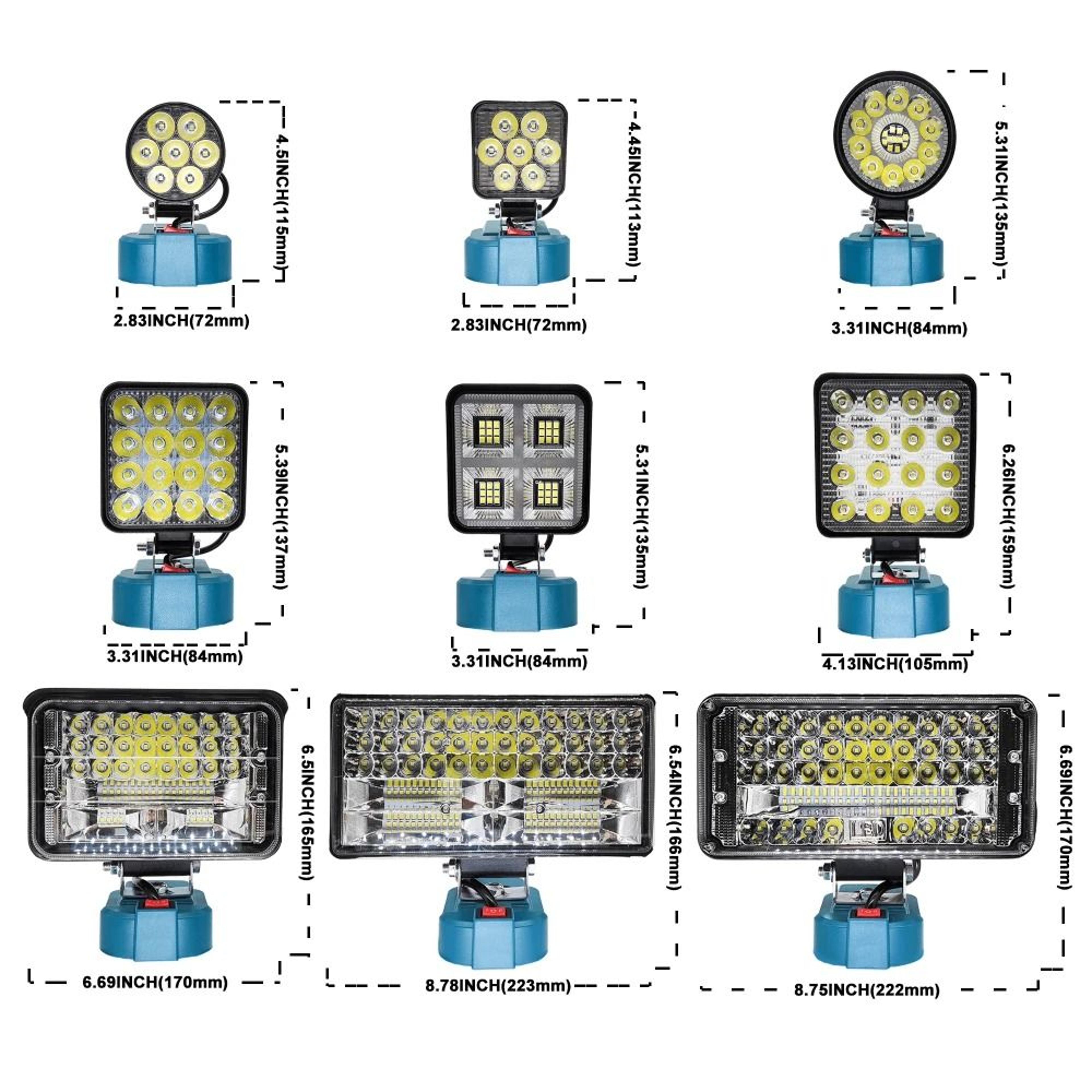beamforge cordless jobsite spotlight
