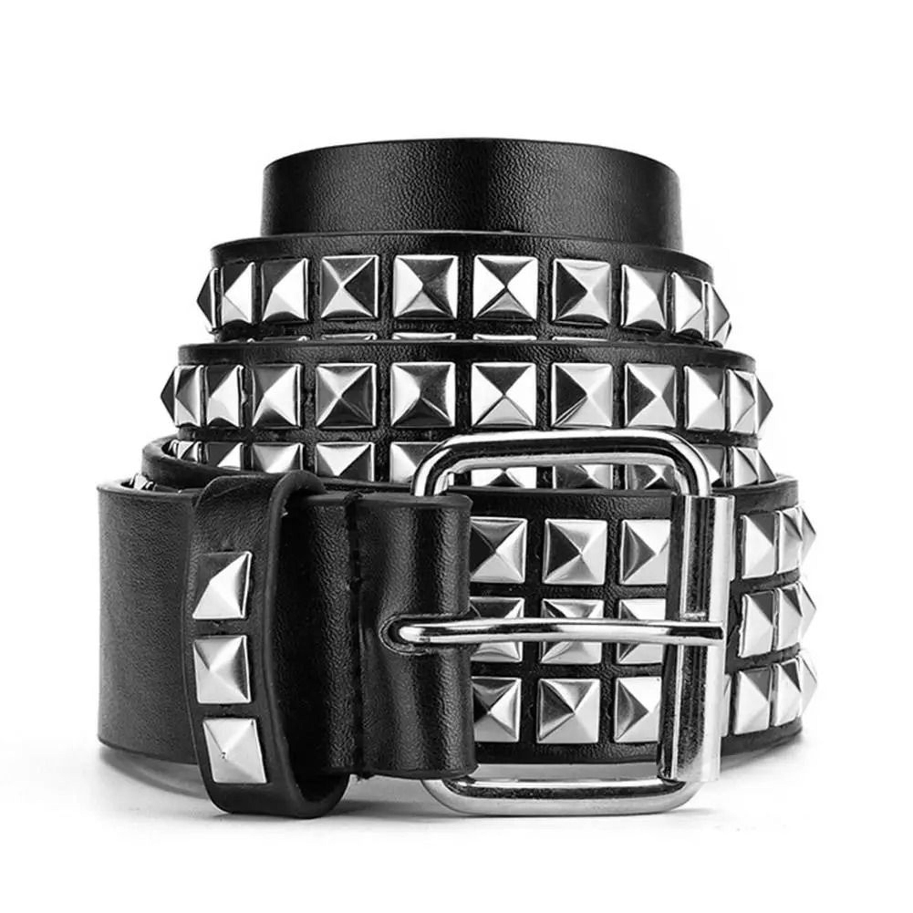 rivetedge punk studded belt
