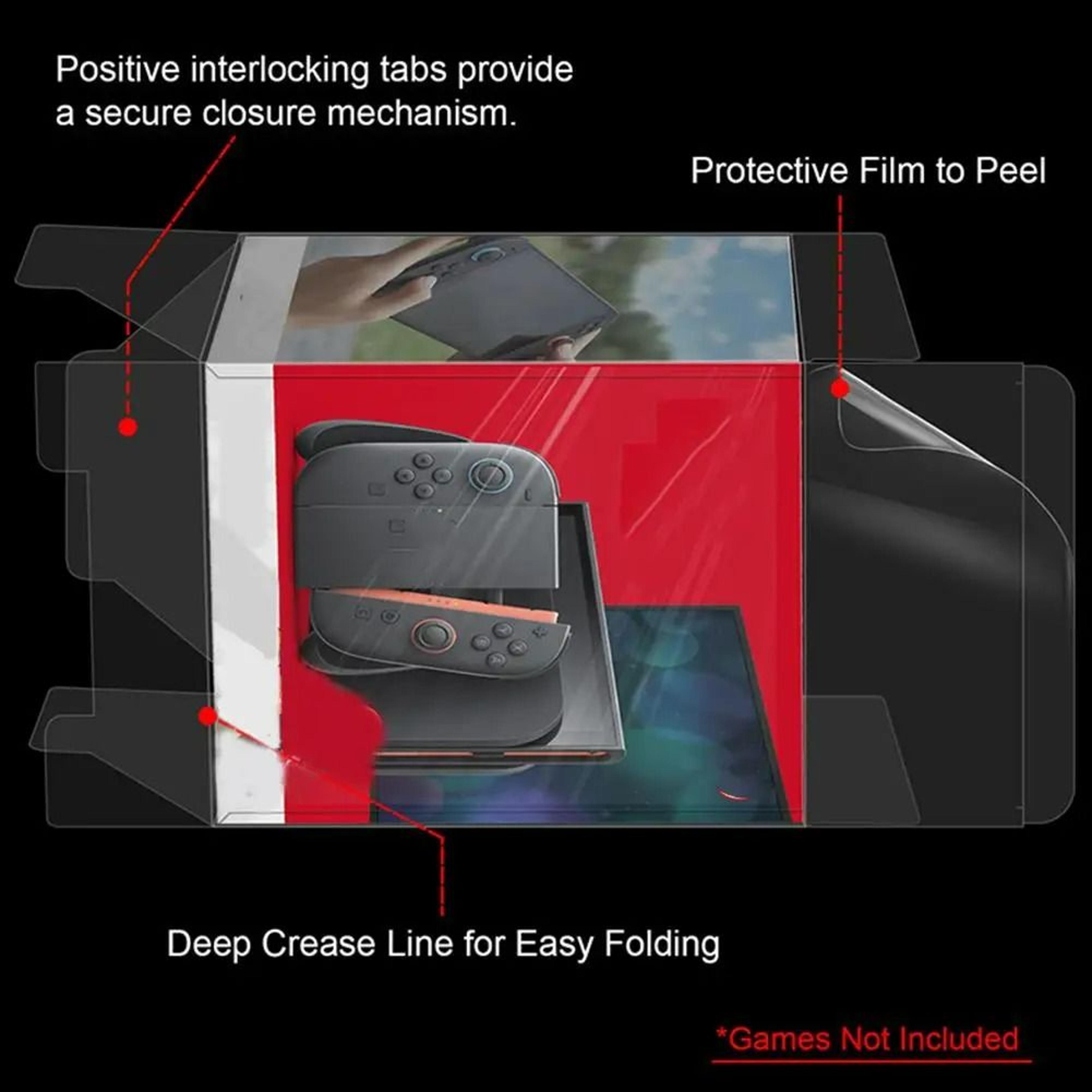 gamevault switch box protector