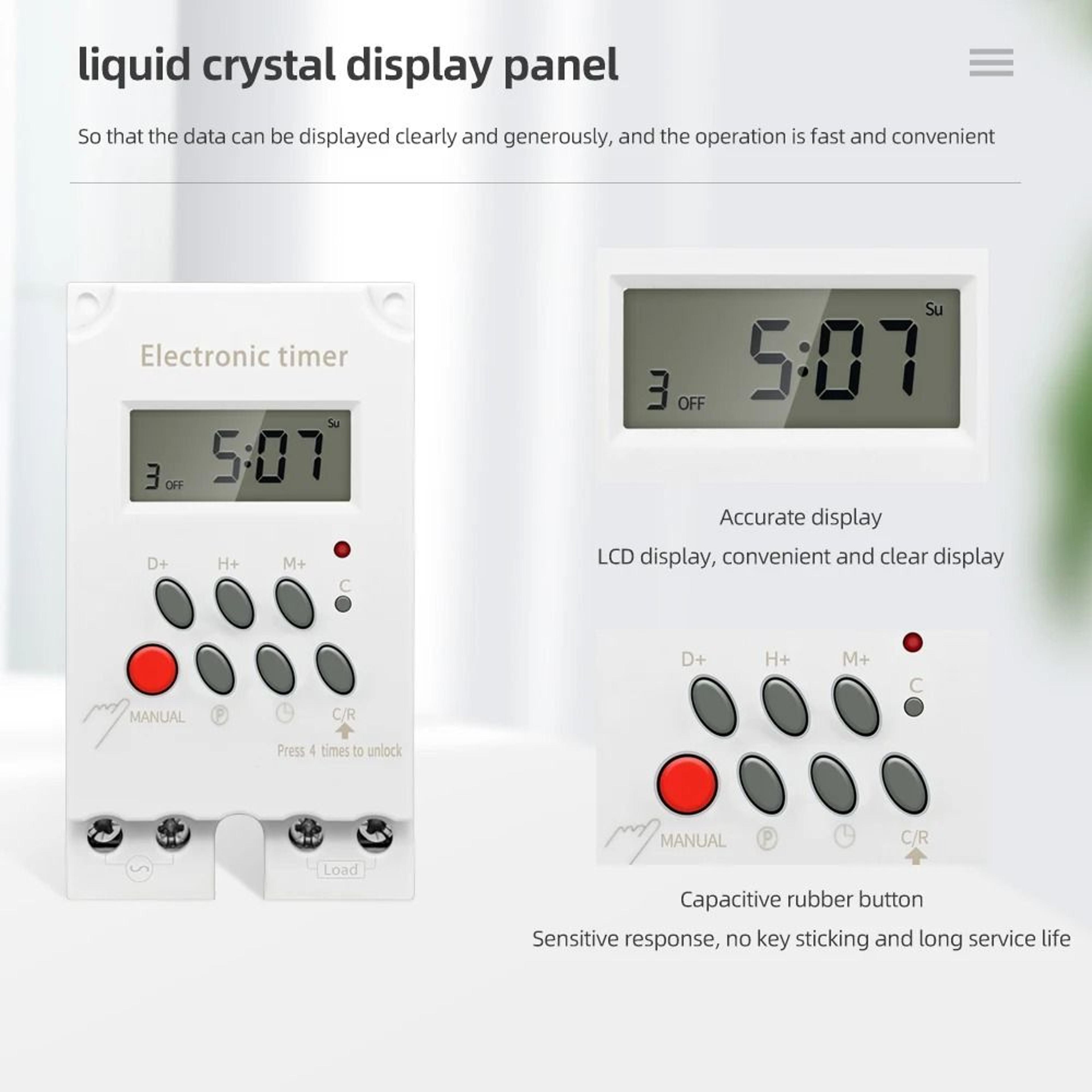timesync programmable digital timer