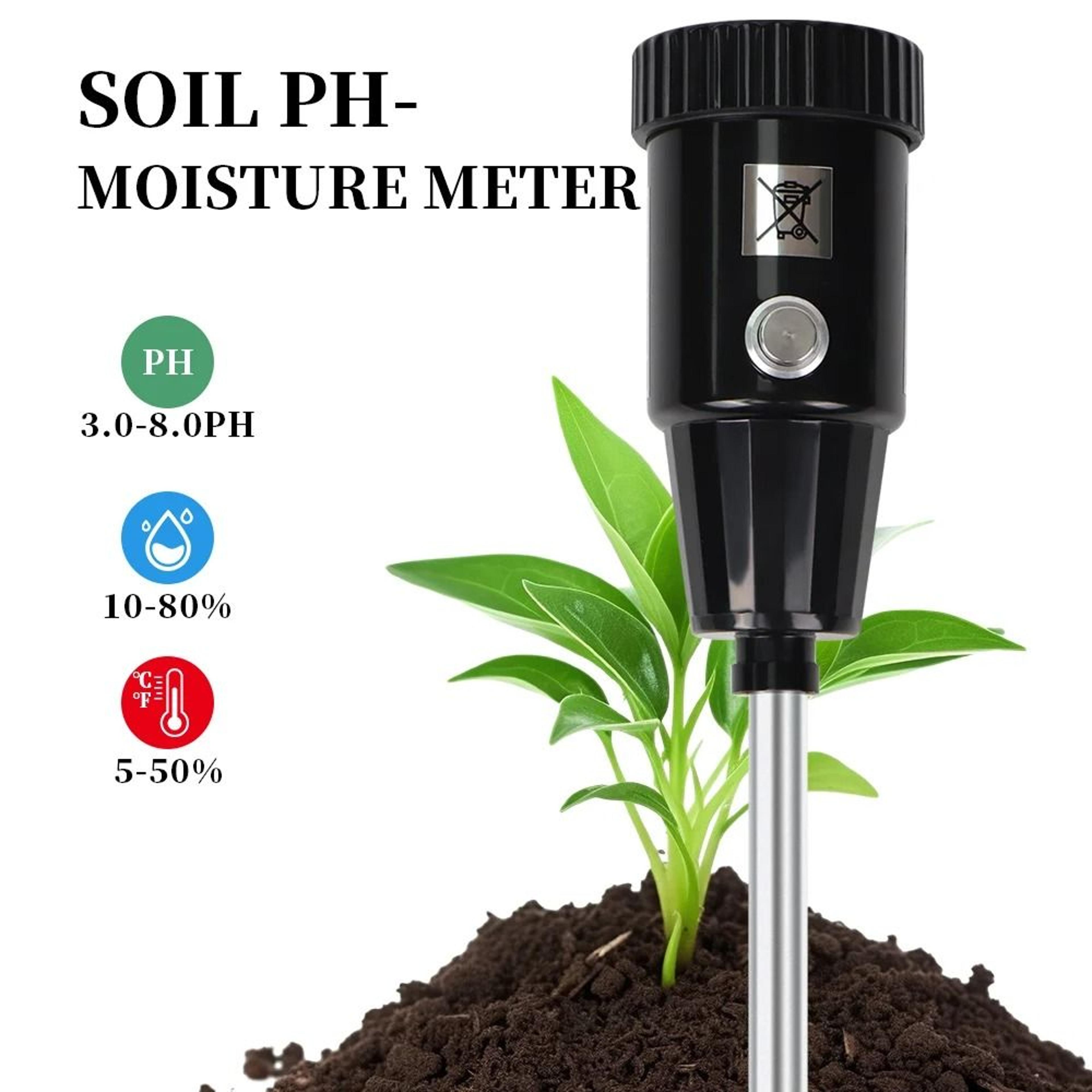 growsense soil ph moisture tester