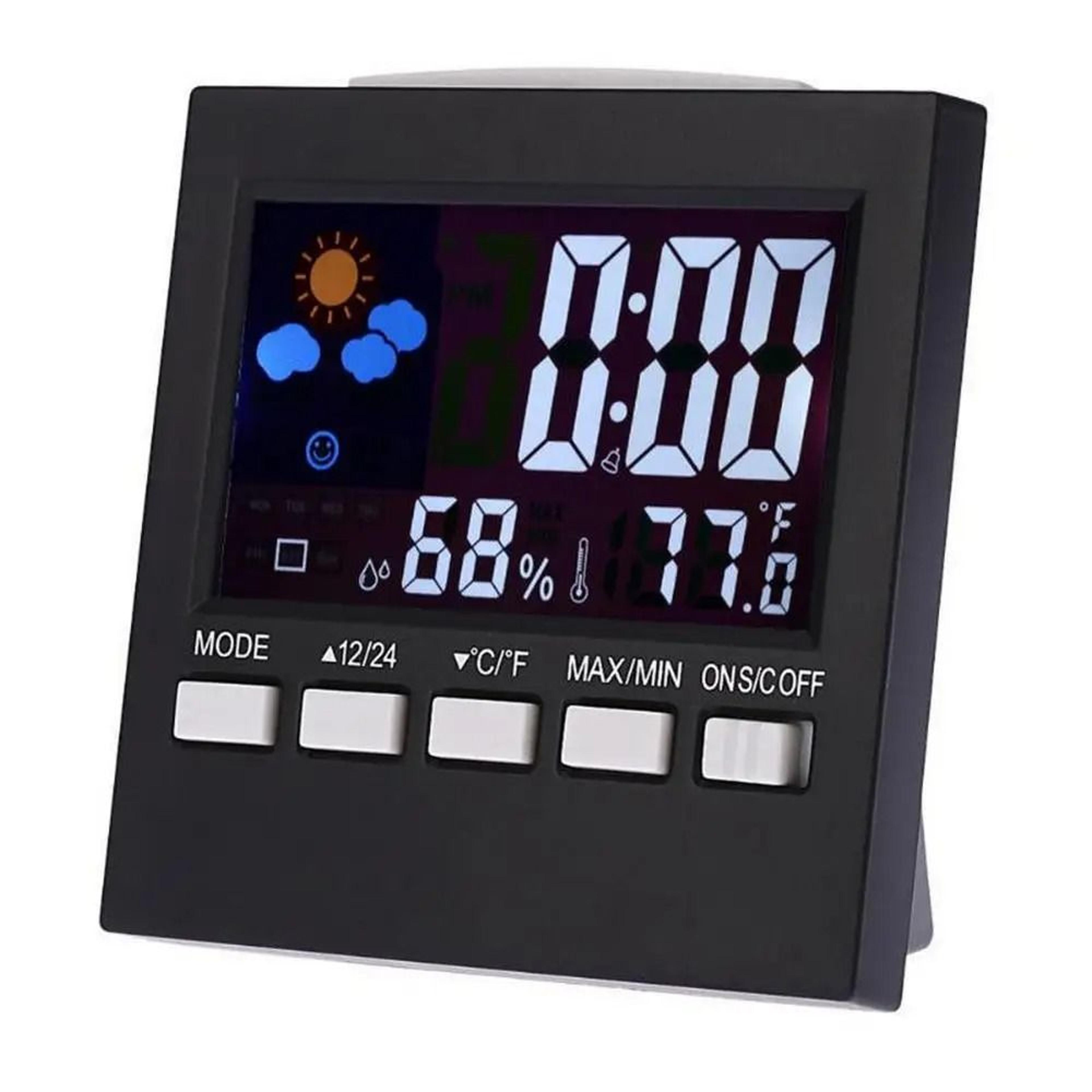 climateview digital weather clock