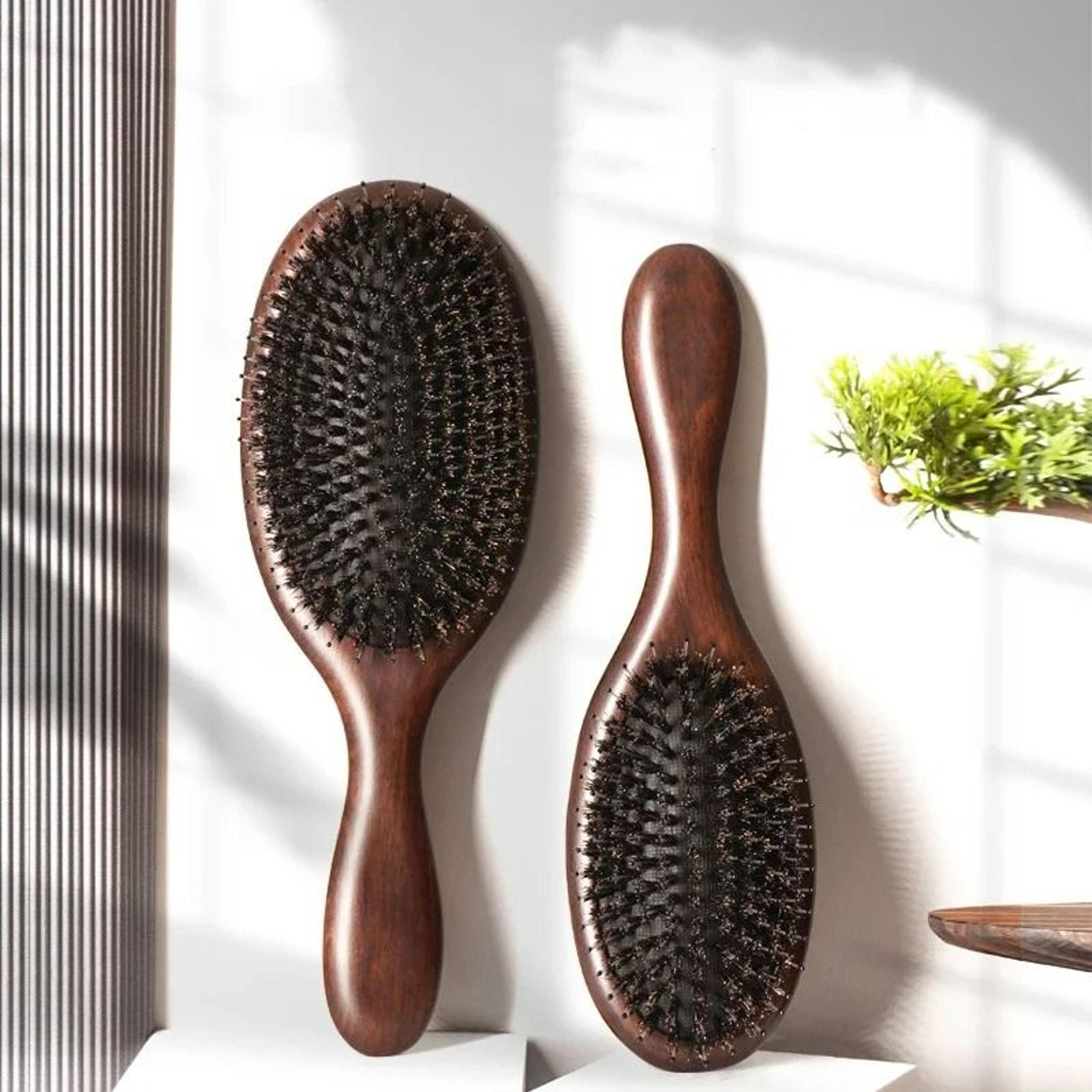 beechglow boar bristle brush