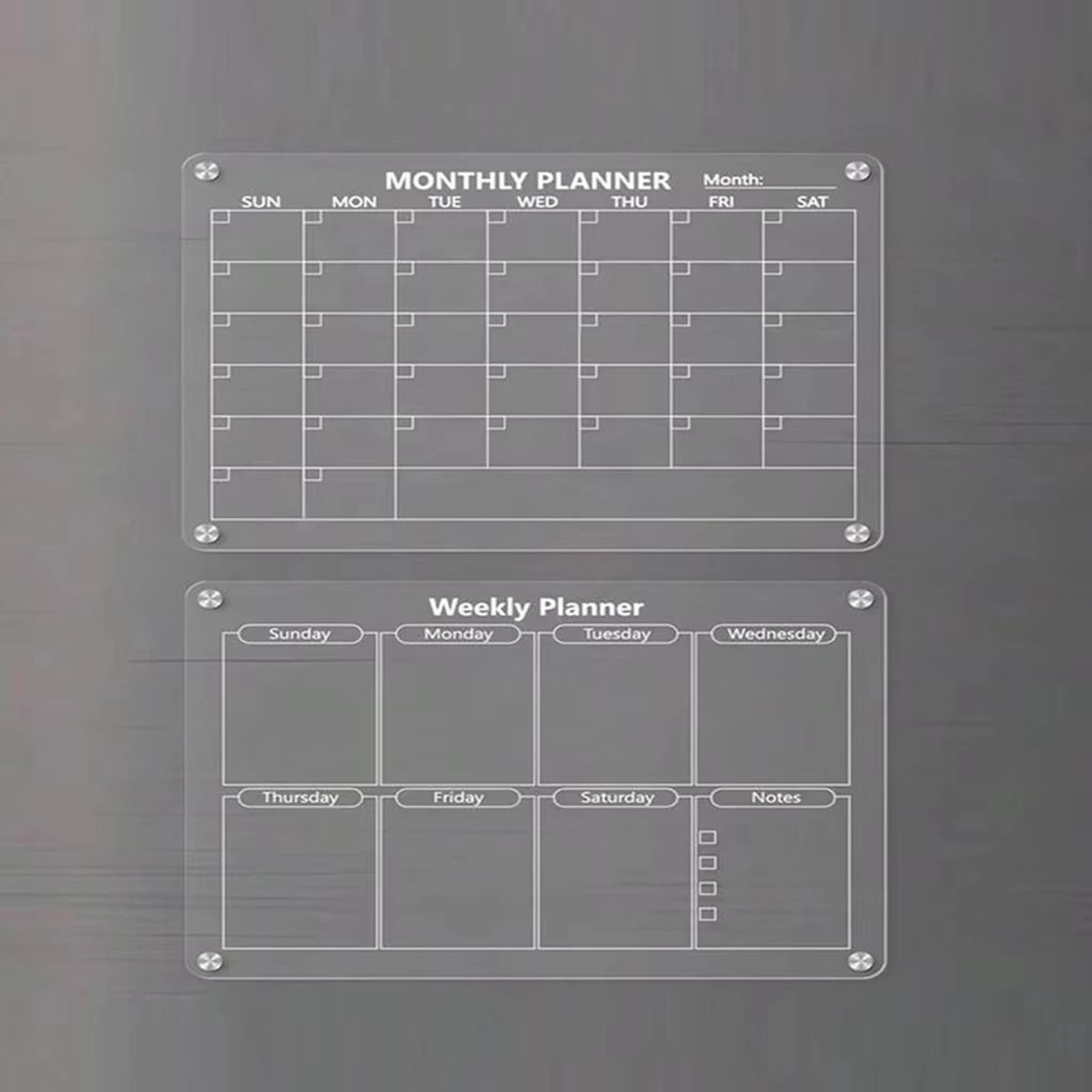 clearplan magnetic fridge calendar