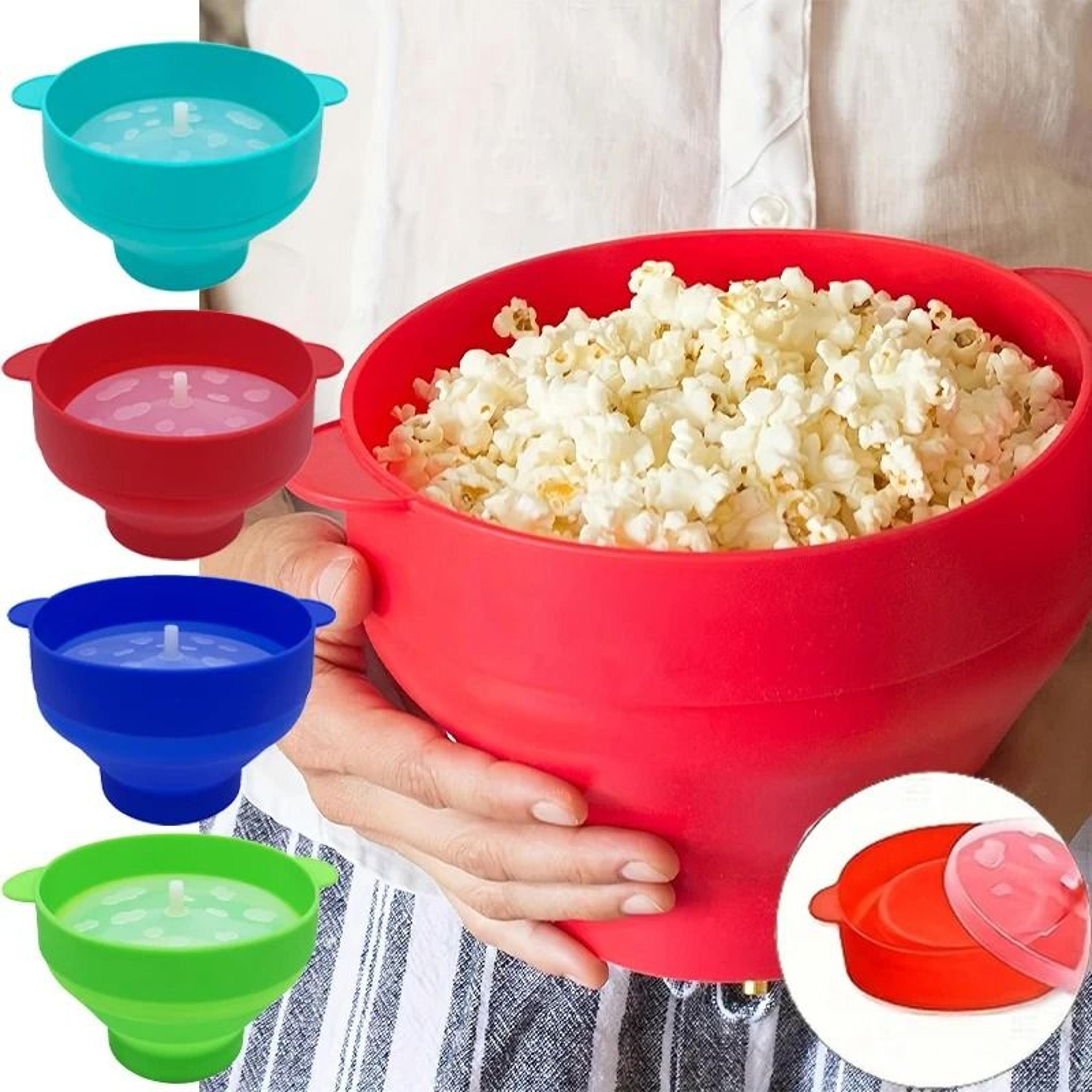 popease silicone popcorn maker