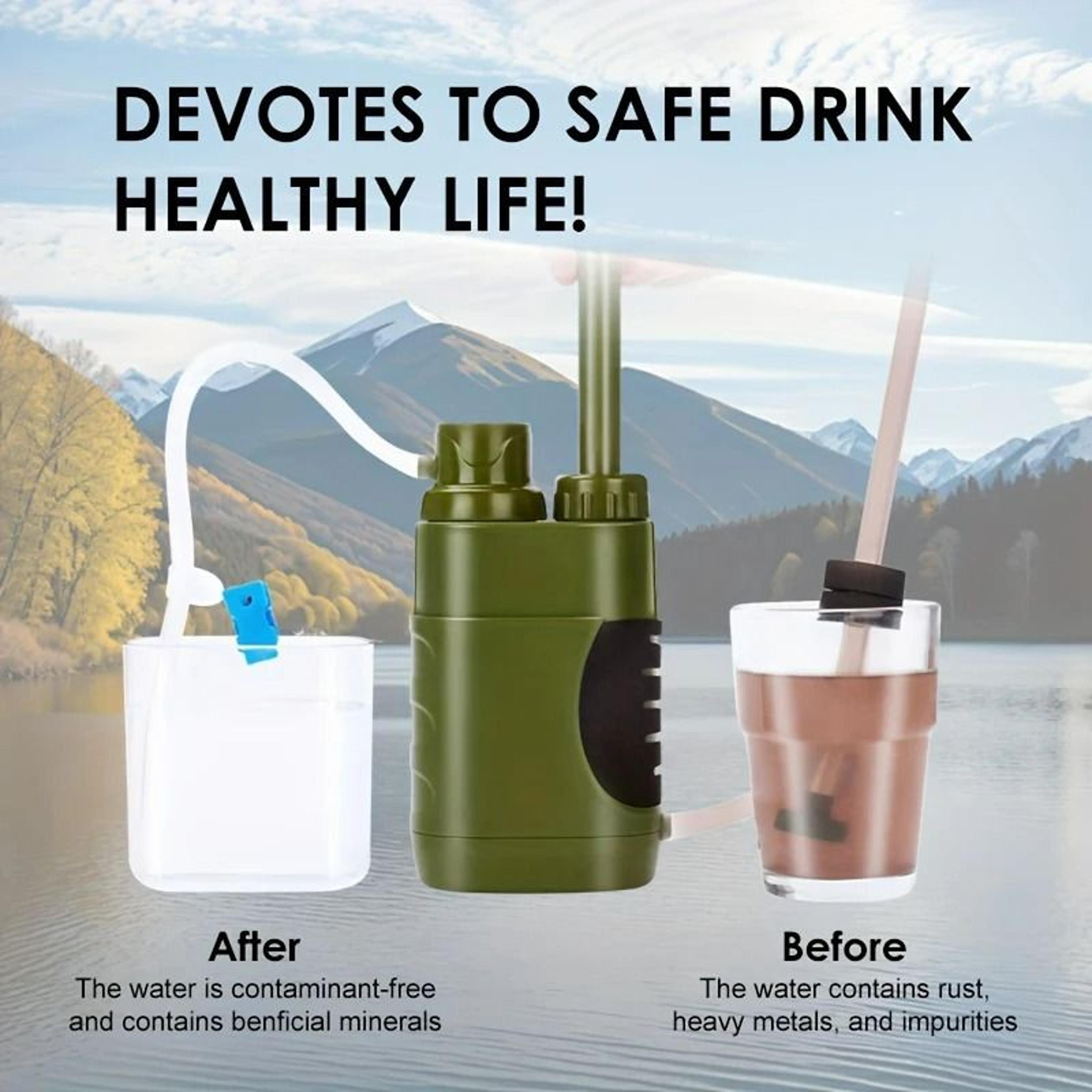 aquatrail portable water filter pump