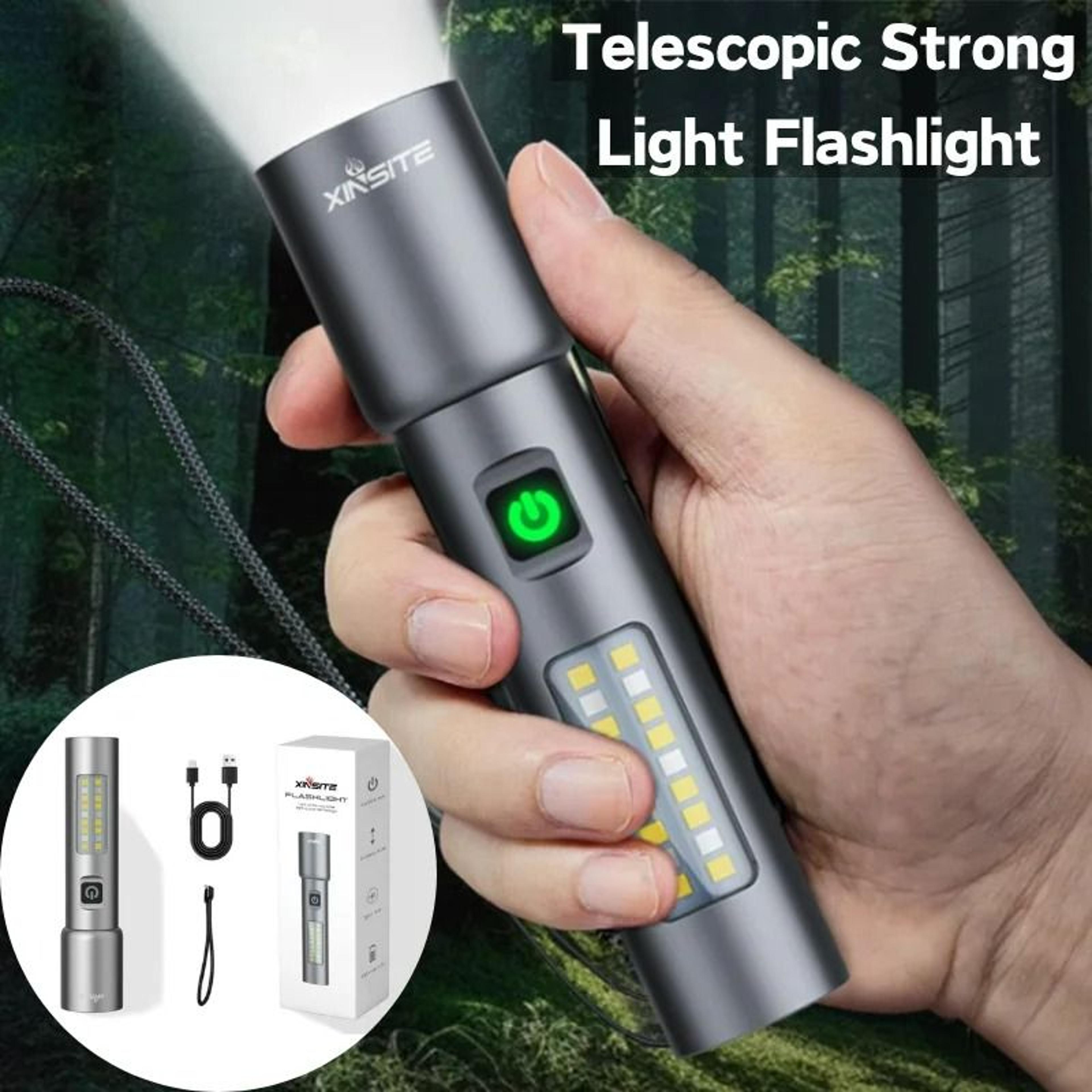 beamforge rechargeable zoom flashlight