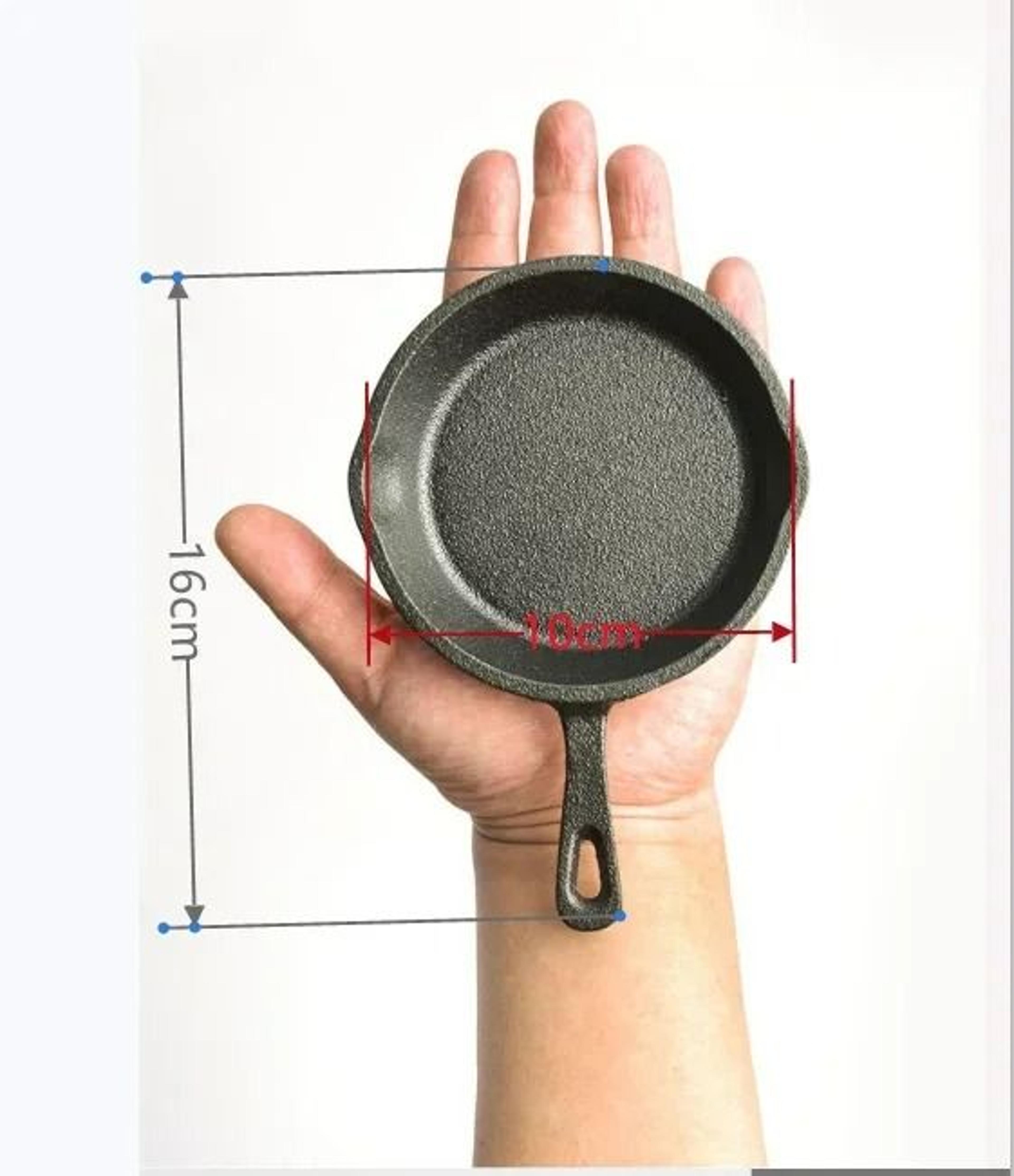 sizzlemini cast iron pan