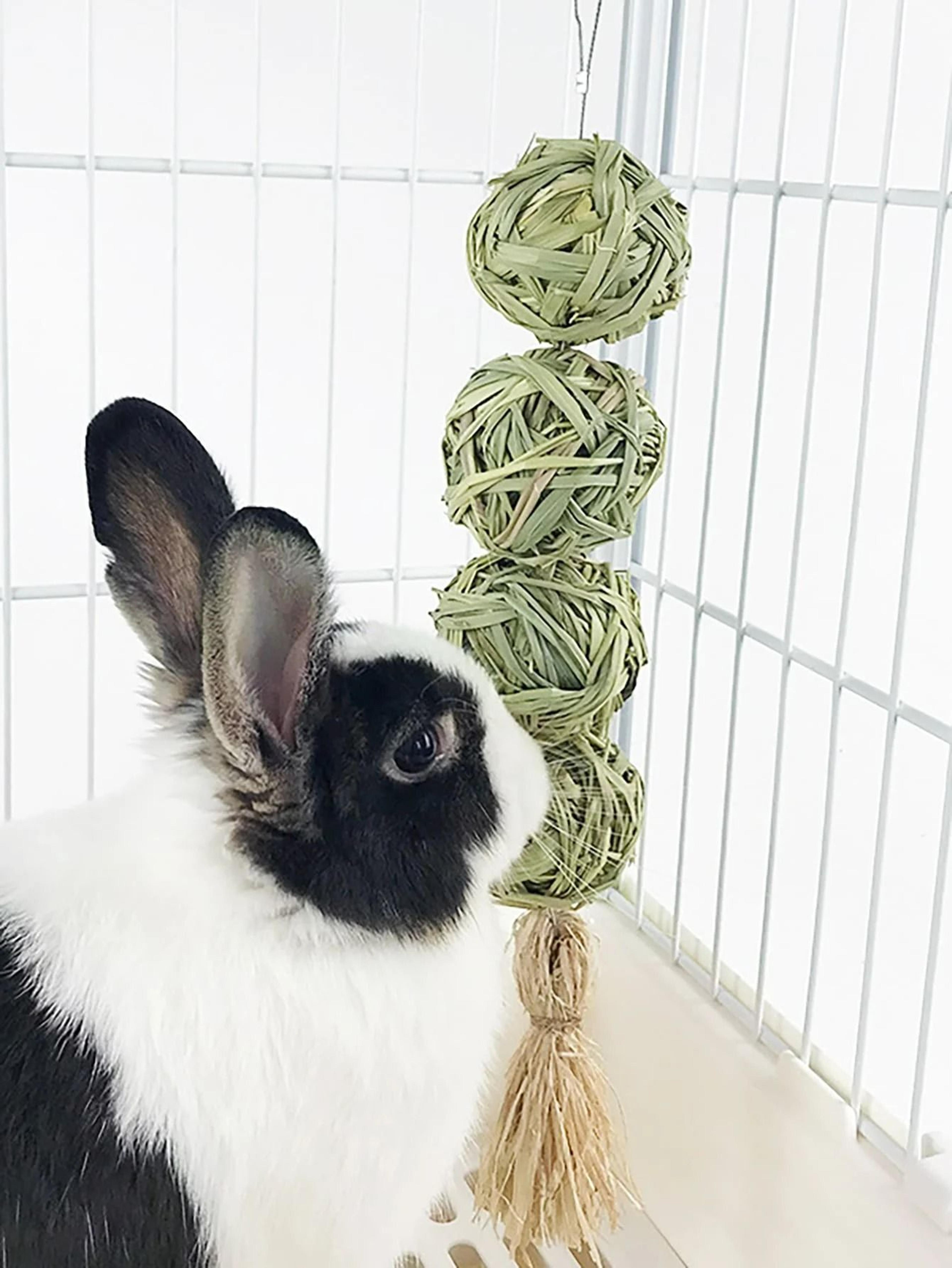 bunnybite woven grass ball