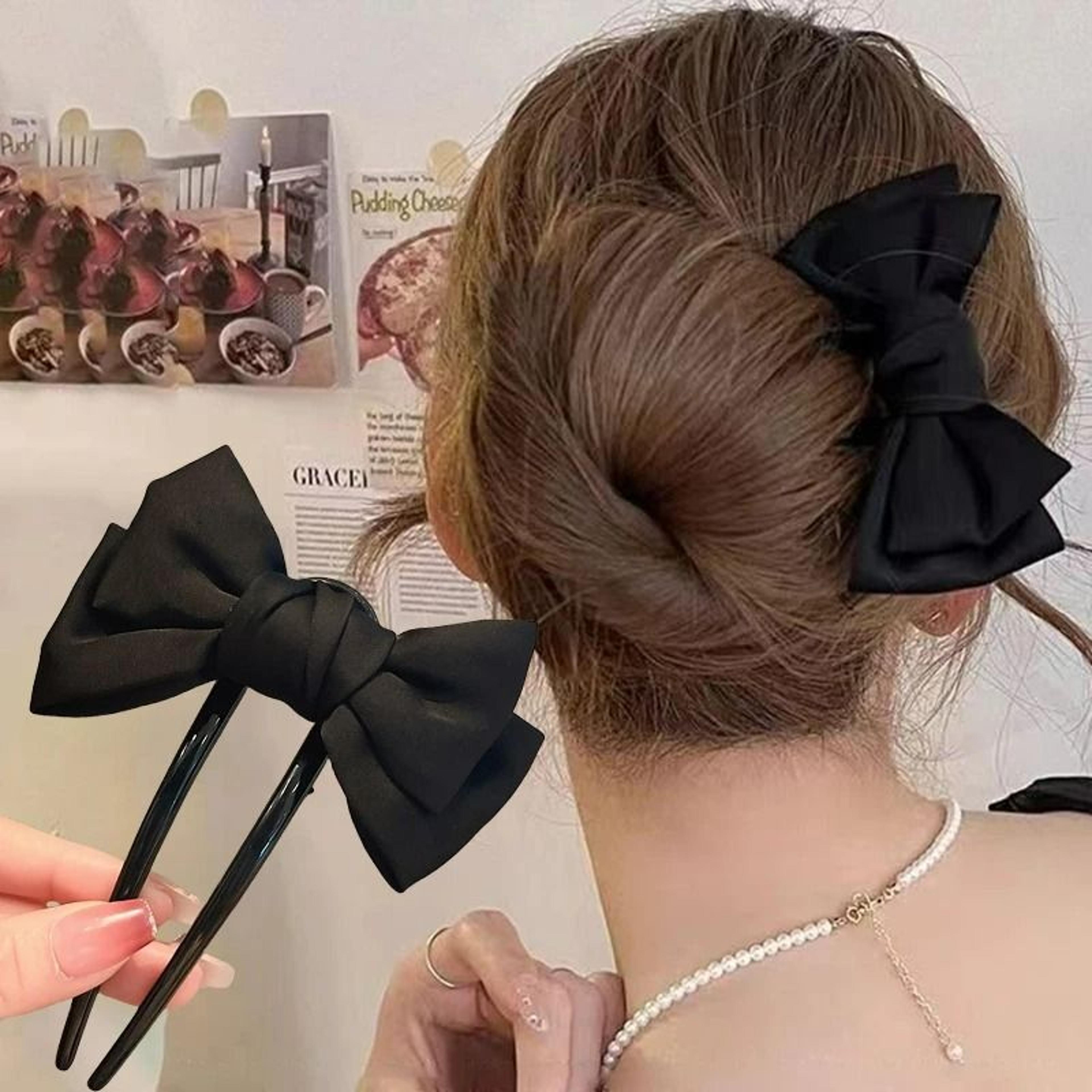 bowmuse u shape hair fork