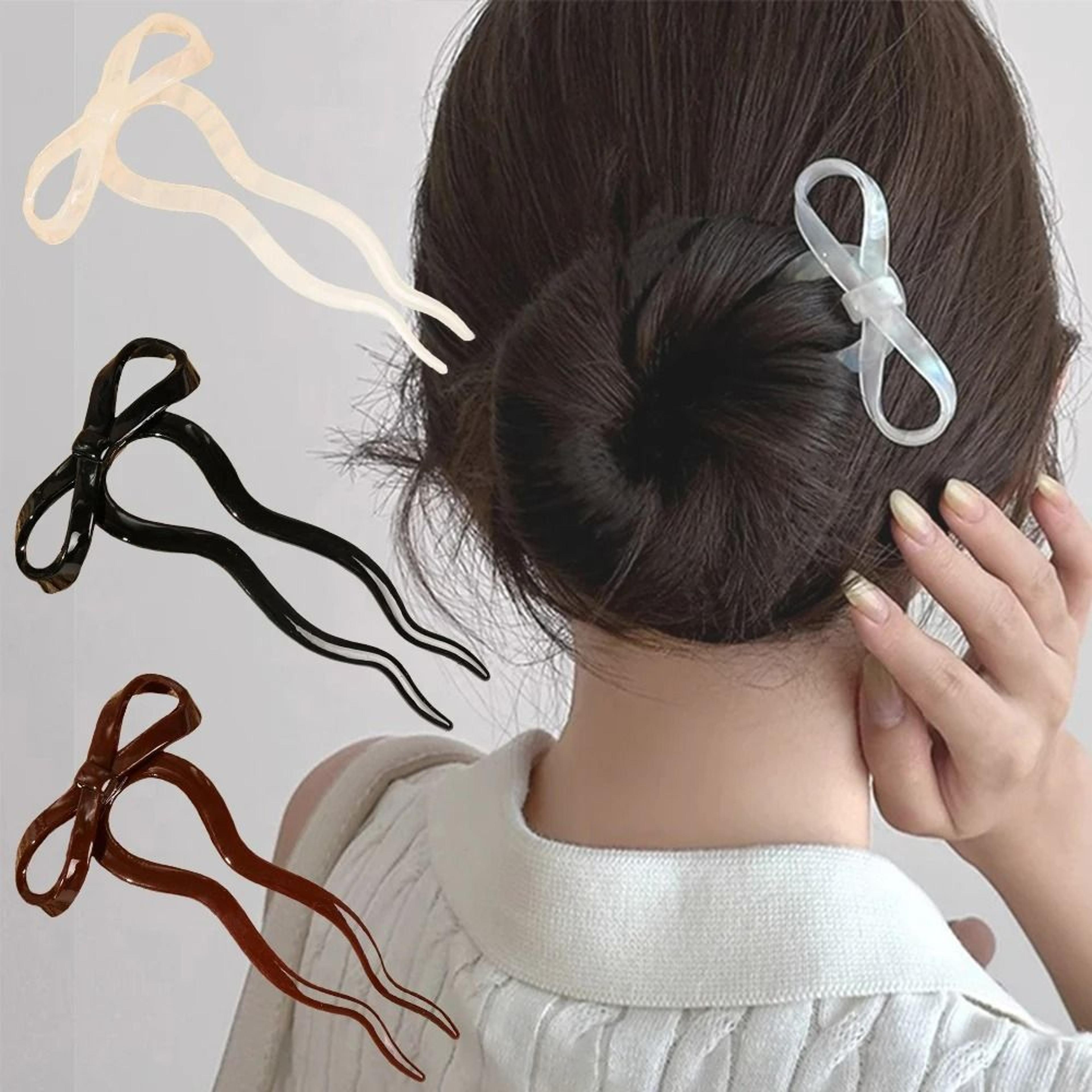 ribbonglow acrylic hair fork