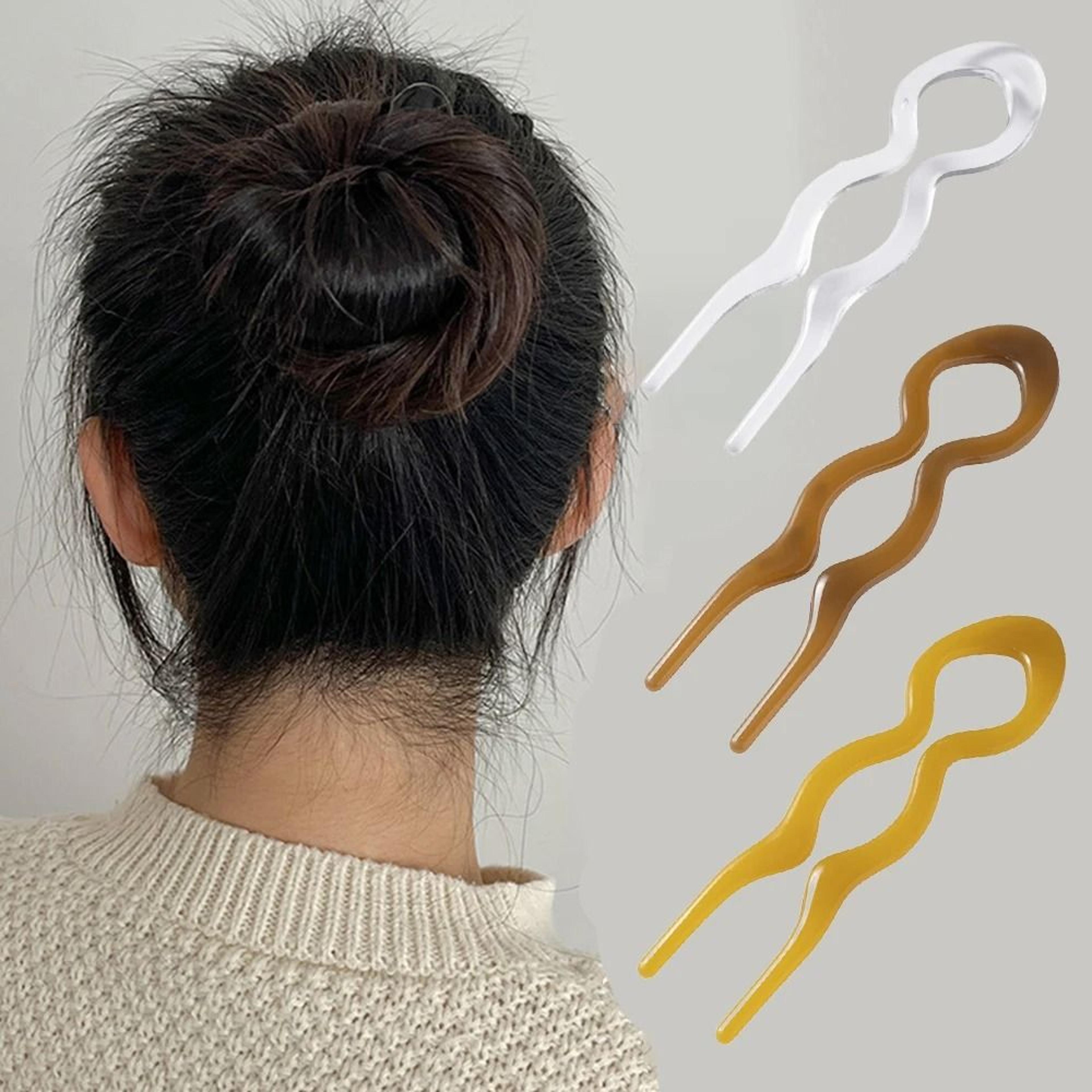 retrotwist u-shaped hair fork