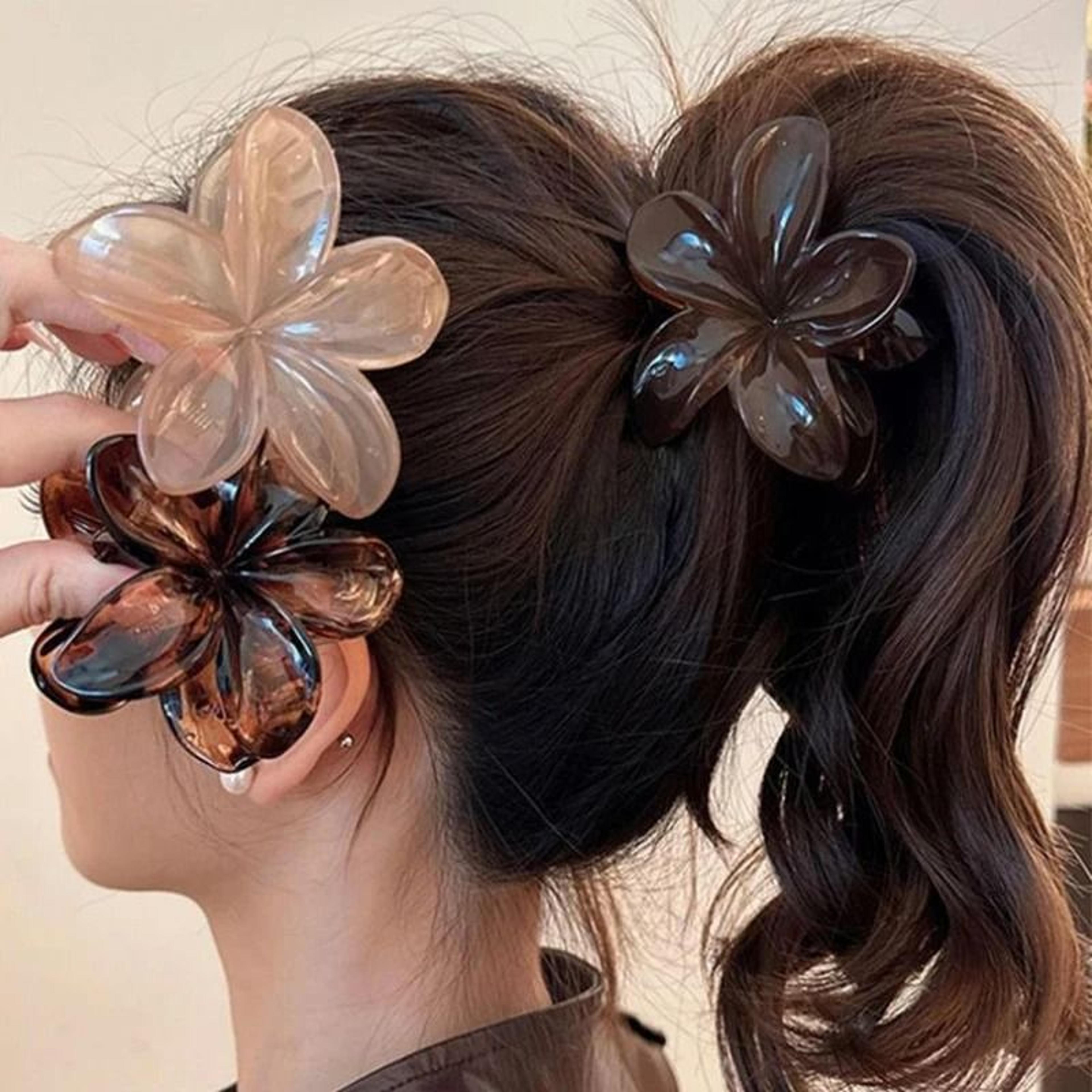 plumeriabloom large hair claw