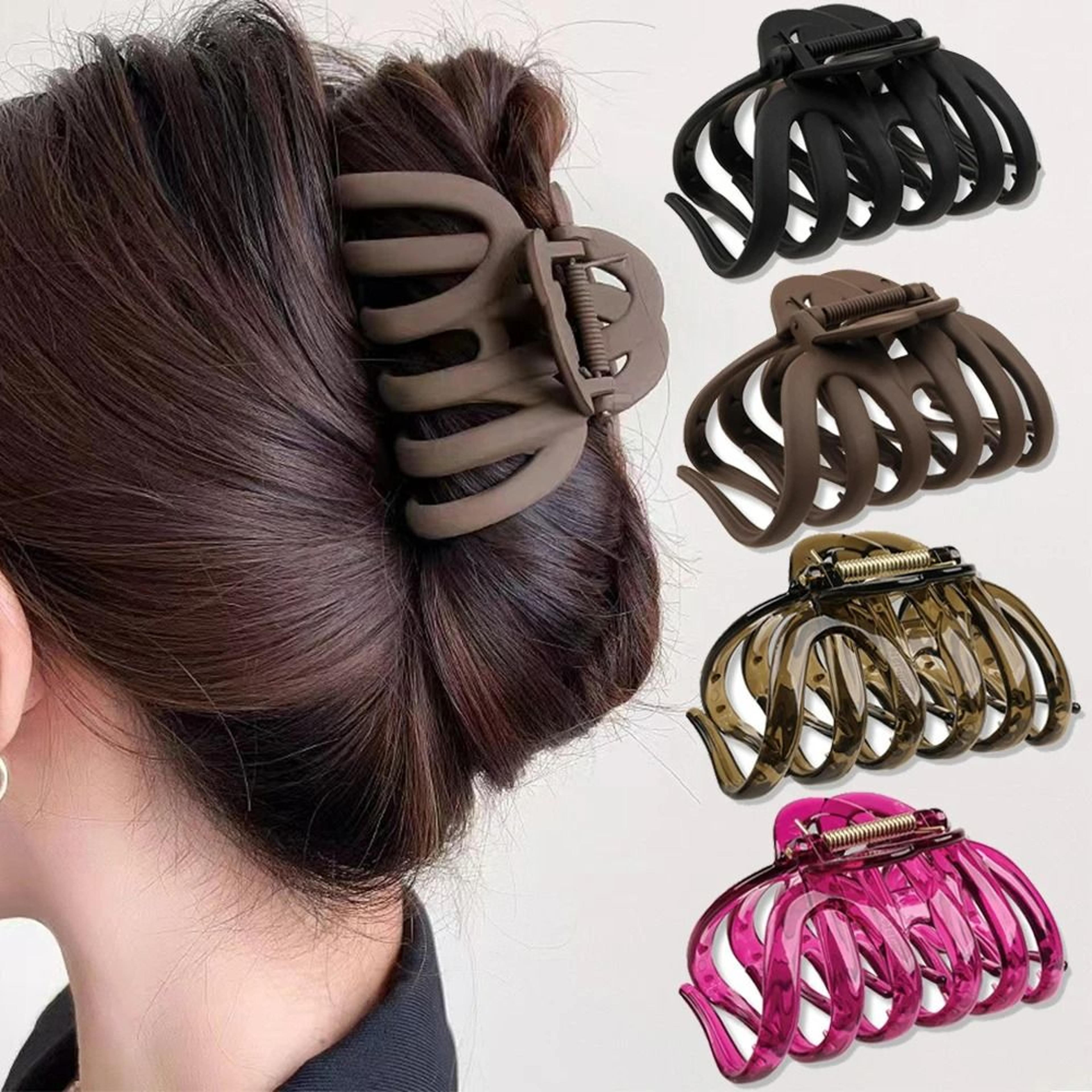 clearcurve large acrylic hair claw