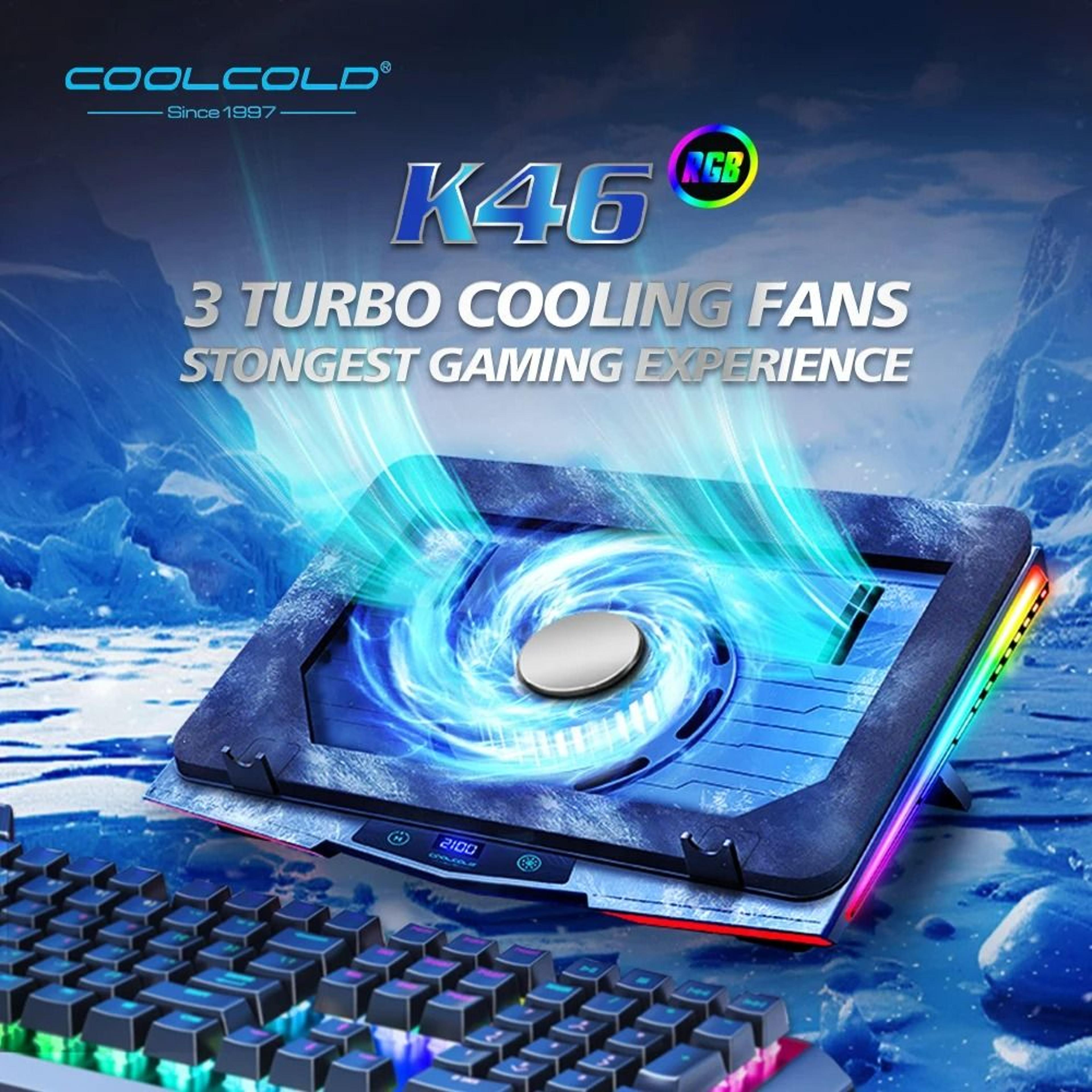 arcticpulse rgb laptop cooler