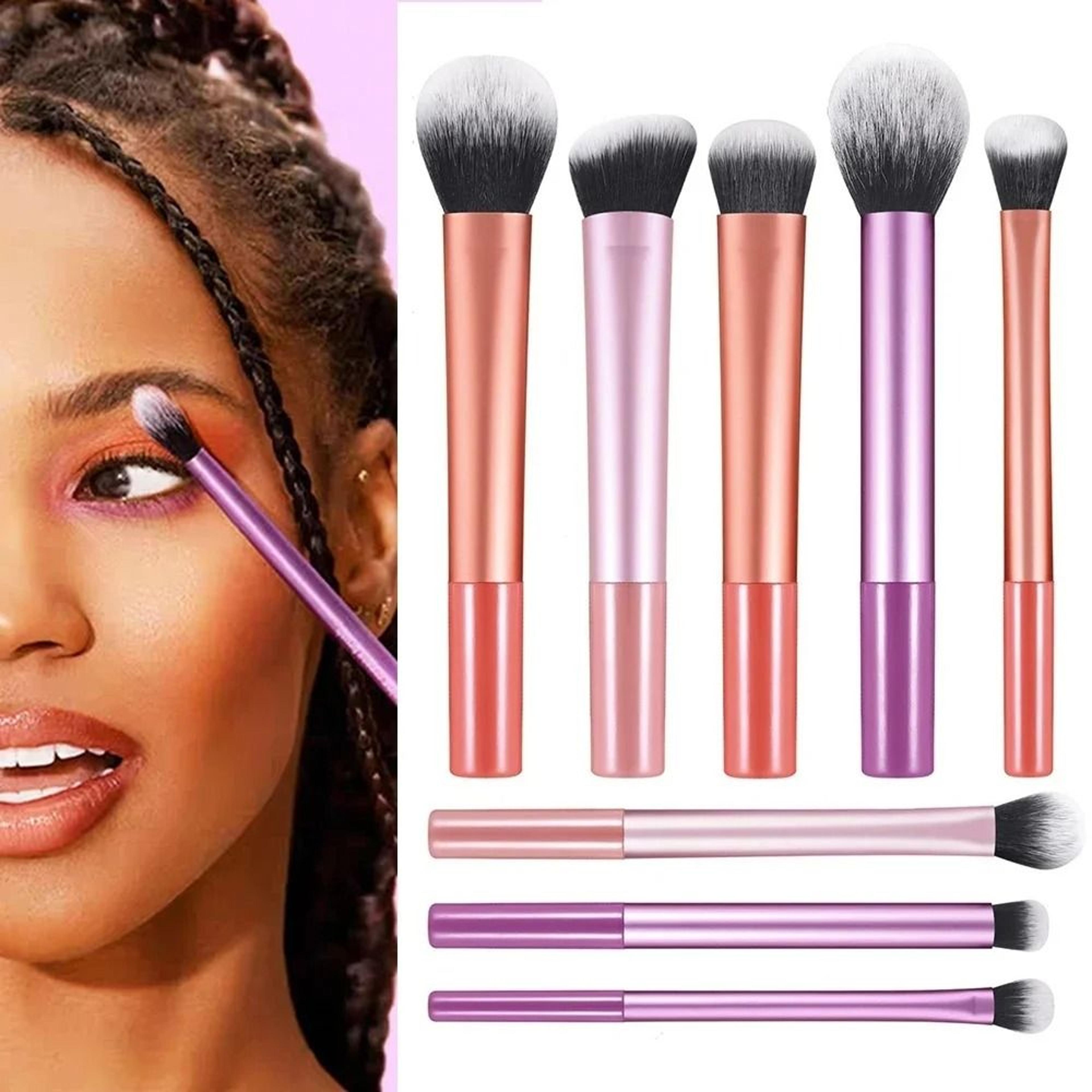 colorblend 8 piece makeup brush set
