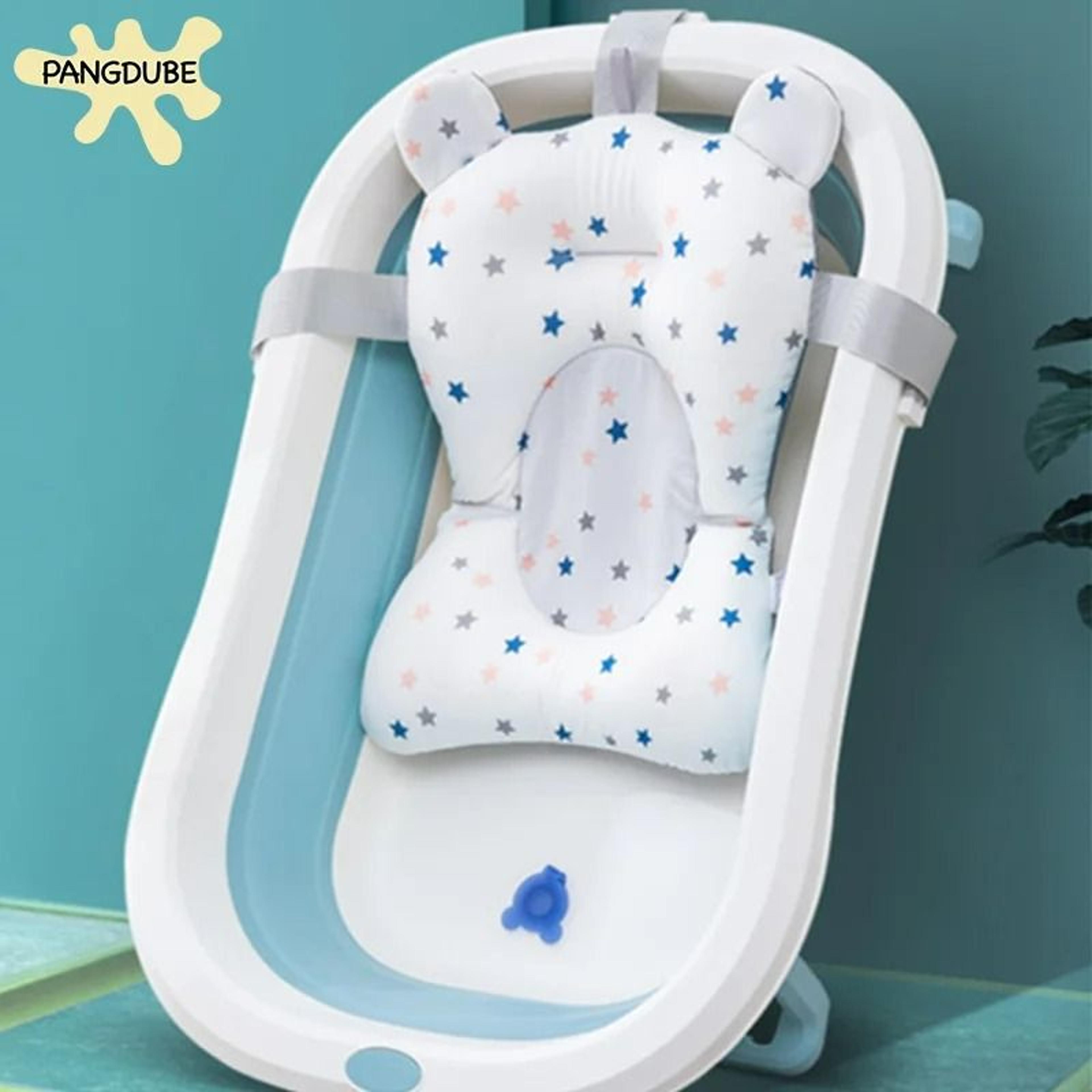 babynest adjustable bathtub support cushion