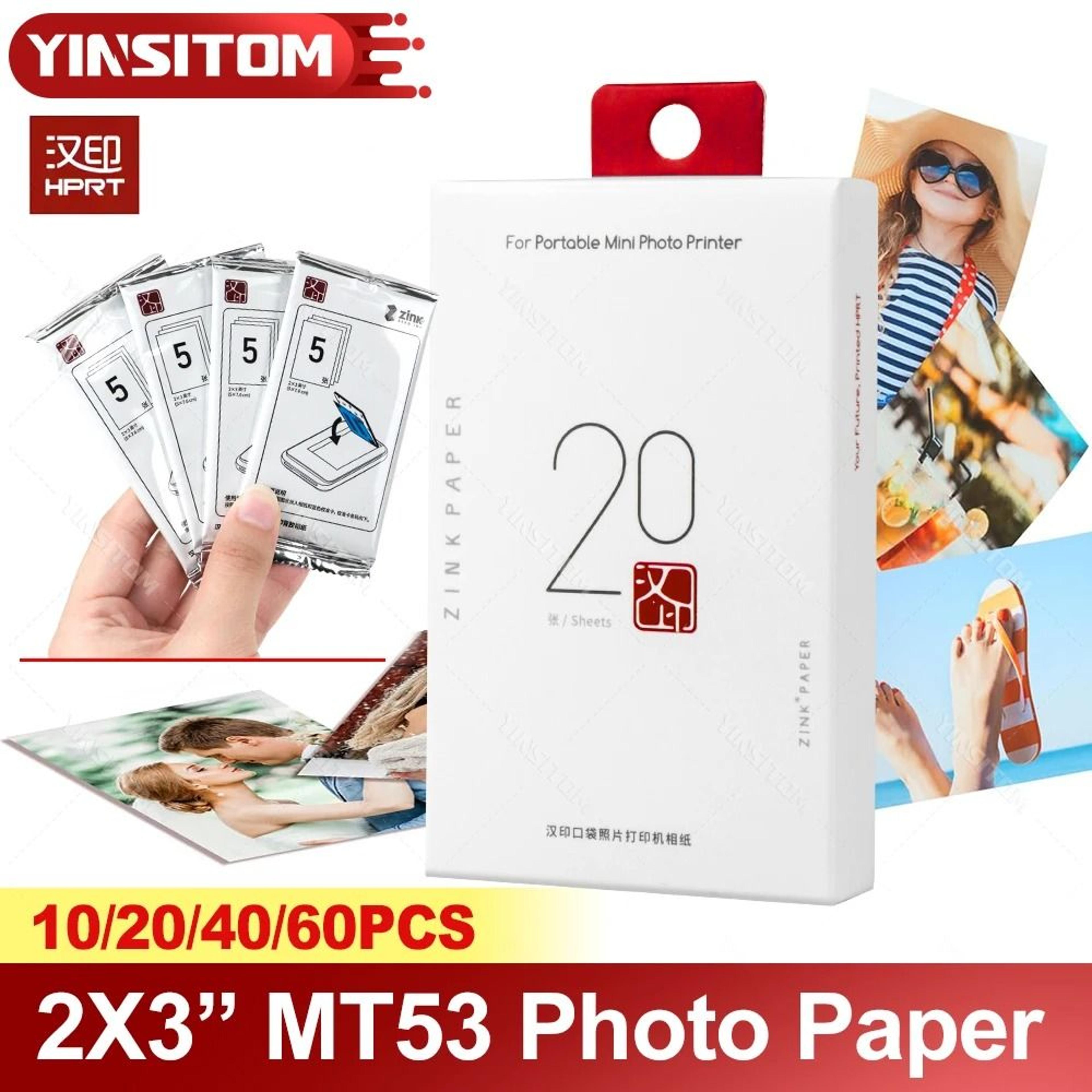 snapprint zink adhesive photo paper