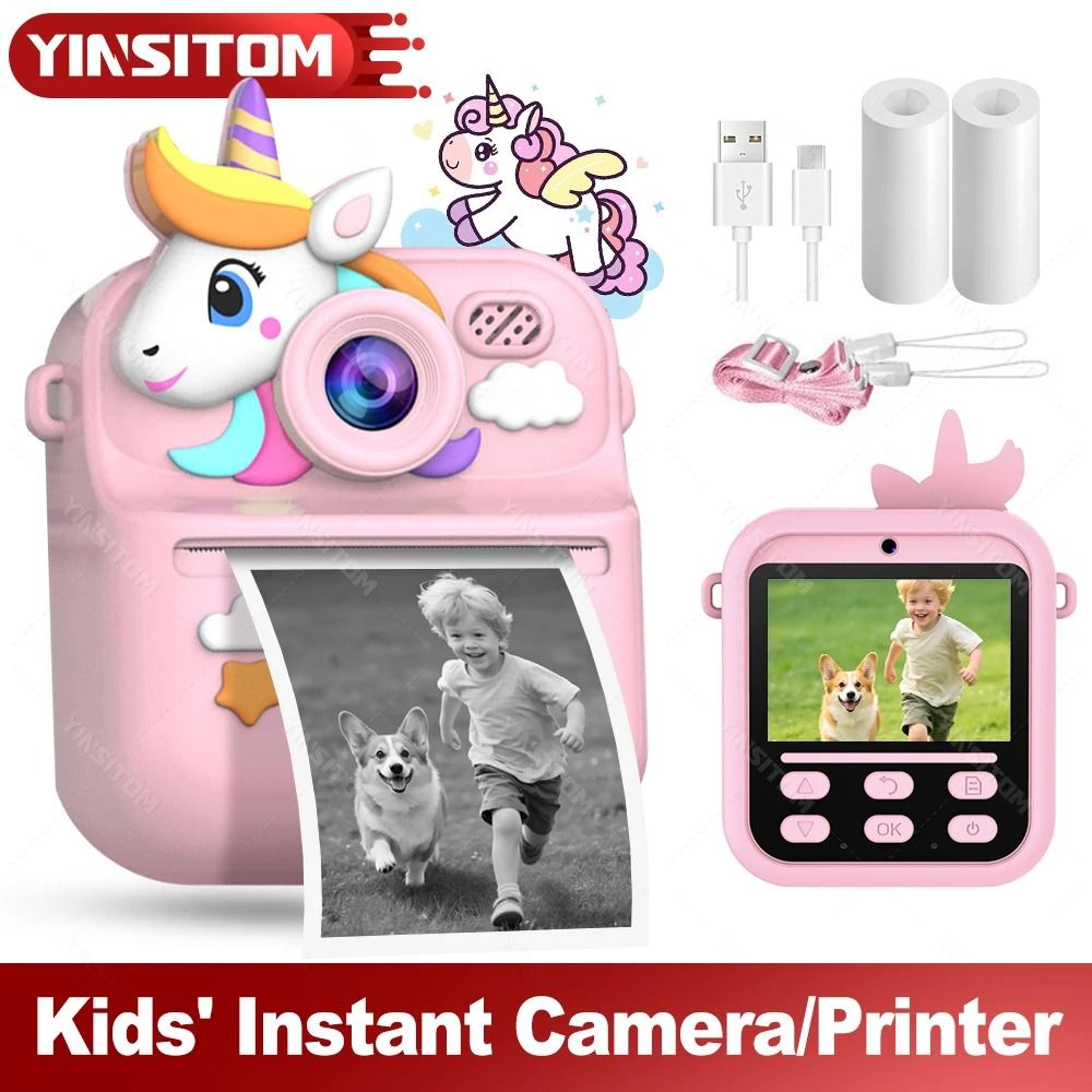 snapjoy kids instant print digital camera