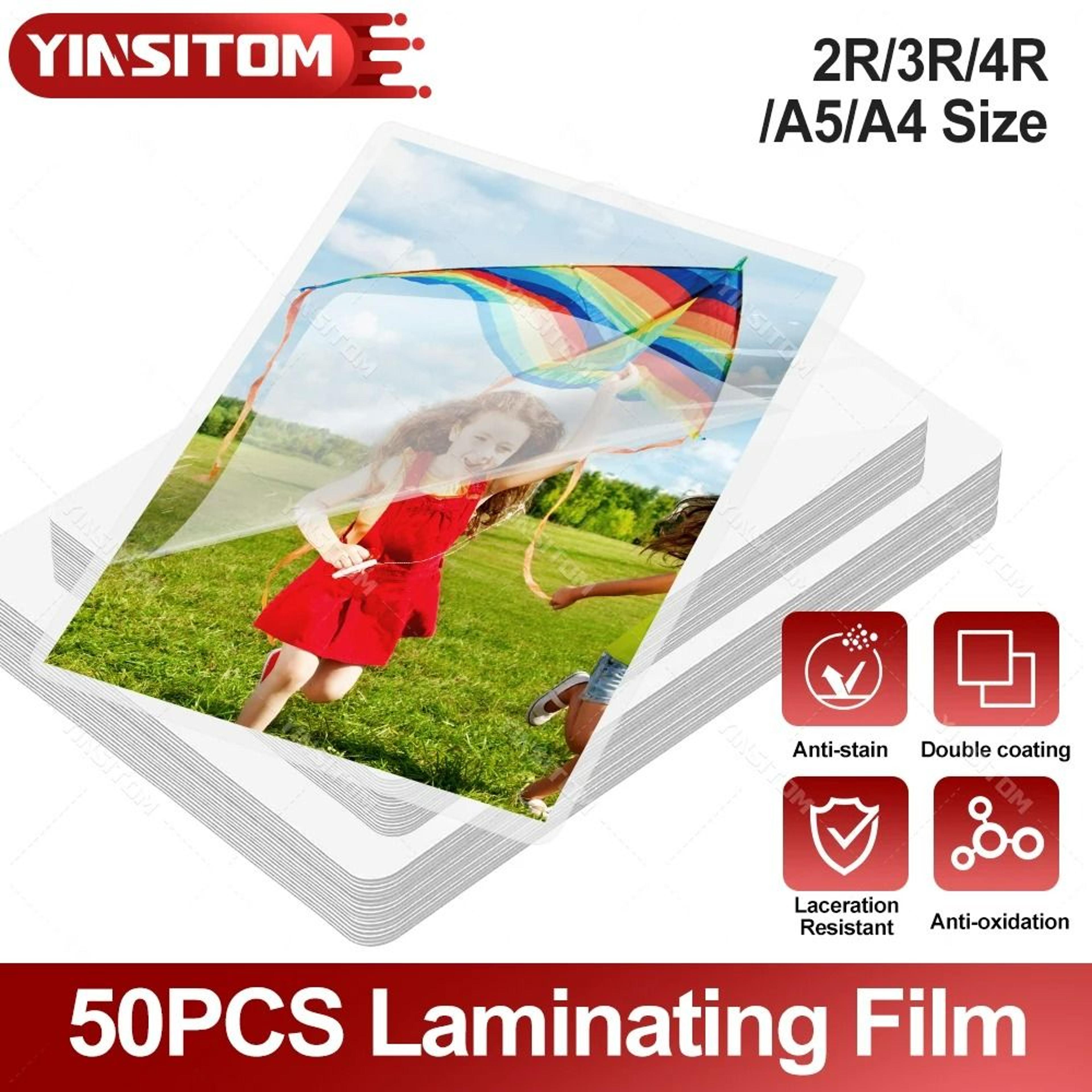 clearshield thermal laminating film sheets 50 pack