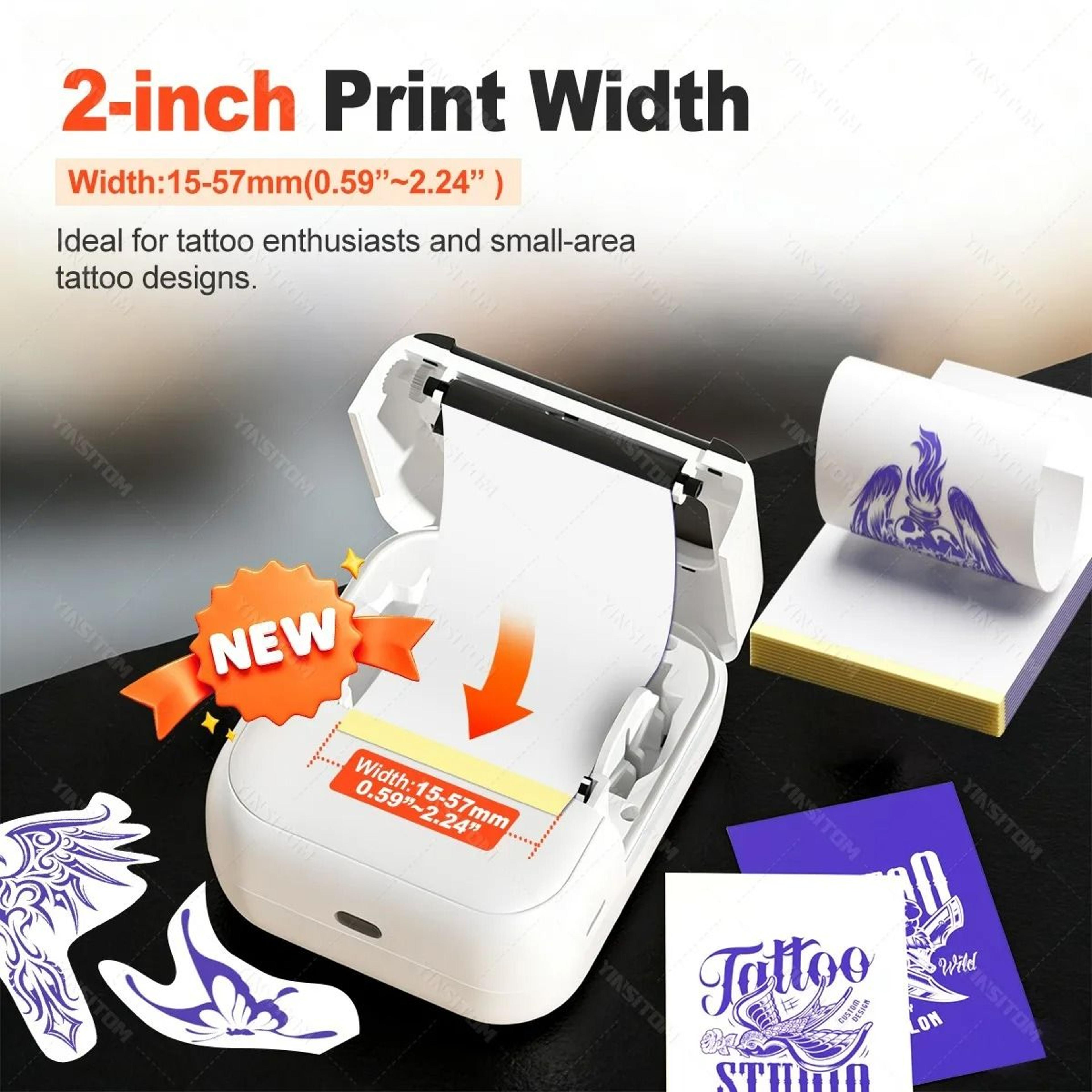 inktrace bluetooth tattoo stencil printer