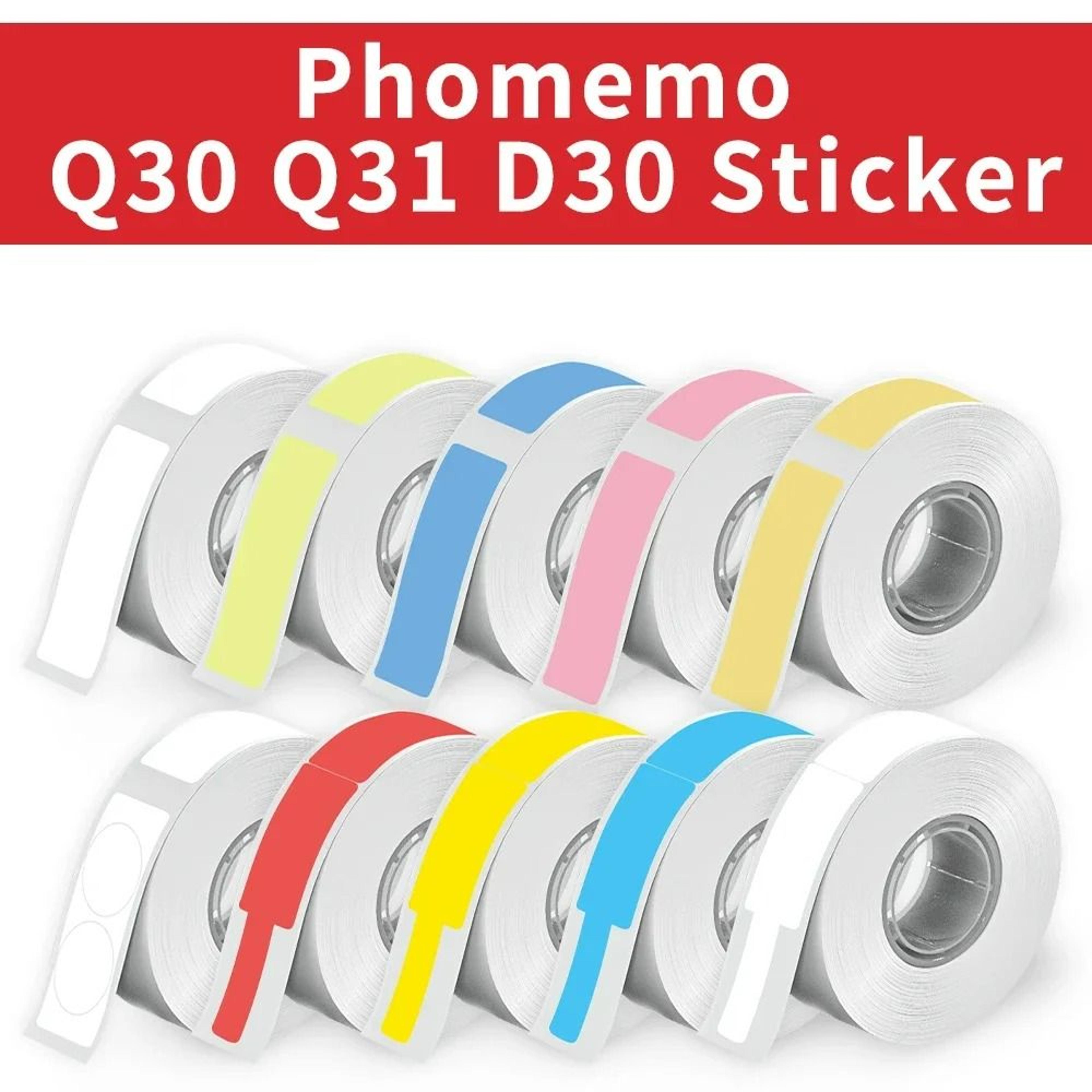 aquatag phomemo waterproof thermal label tape roll