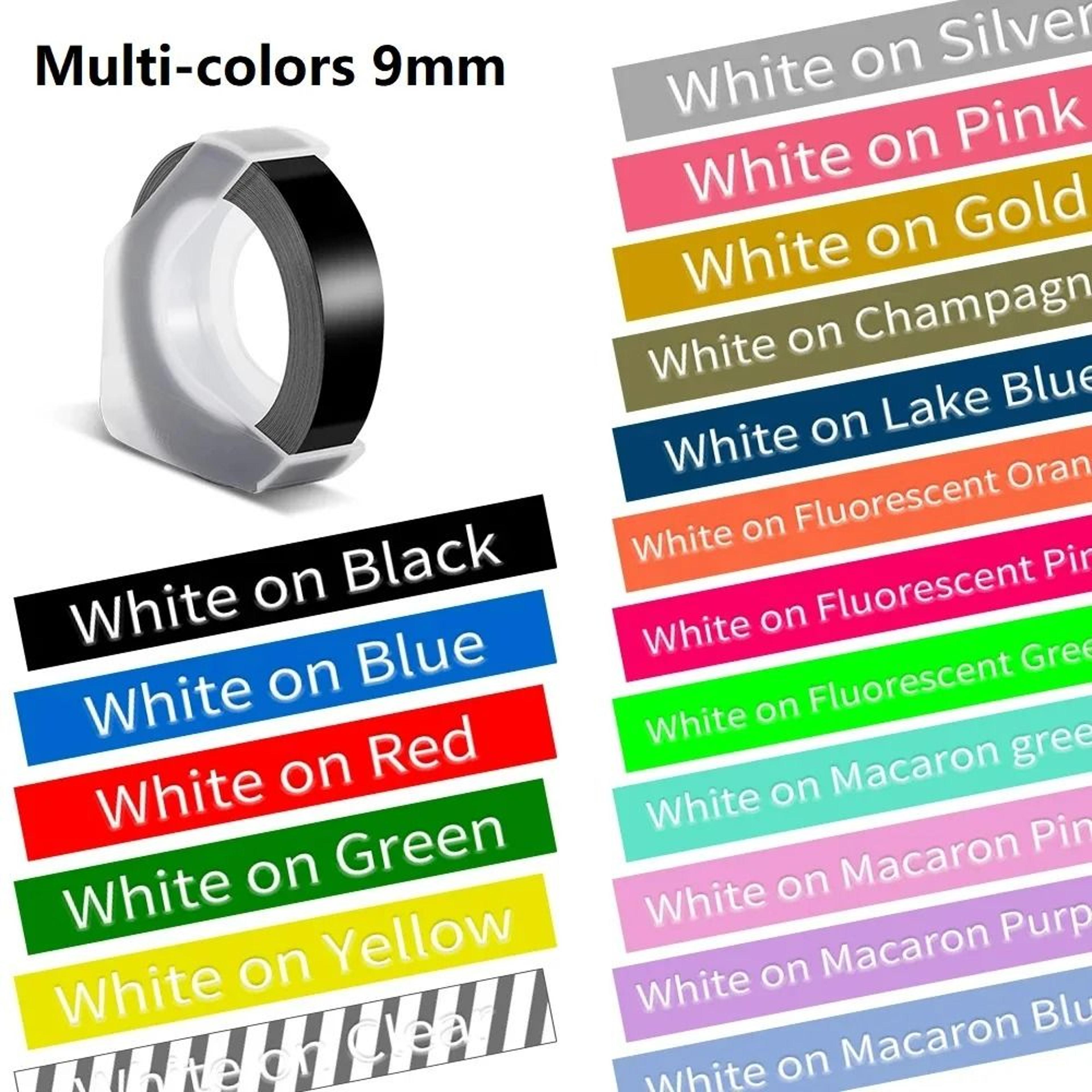 pastelpop 3d embossing tape