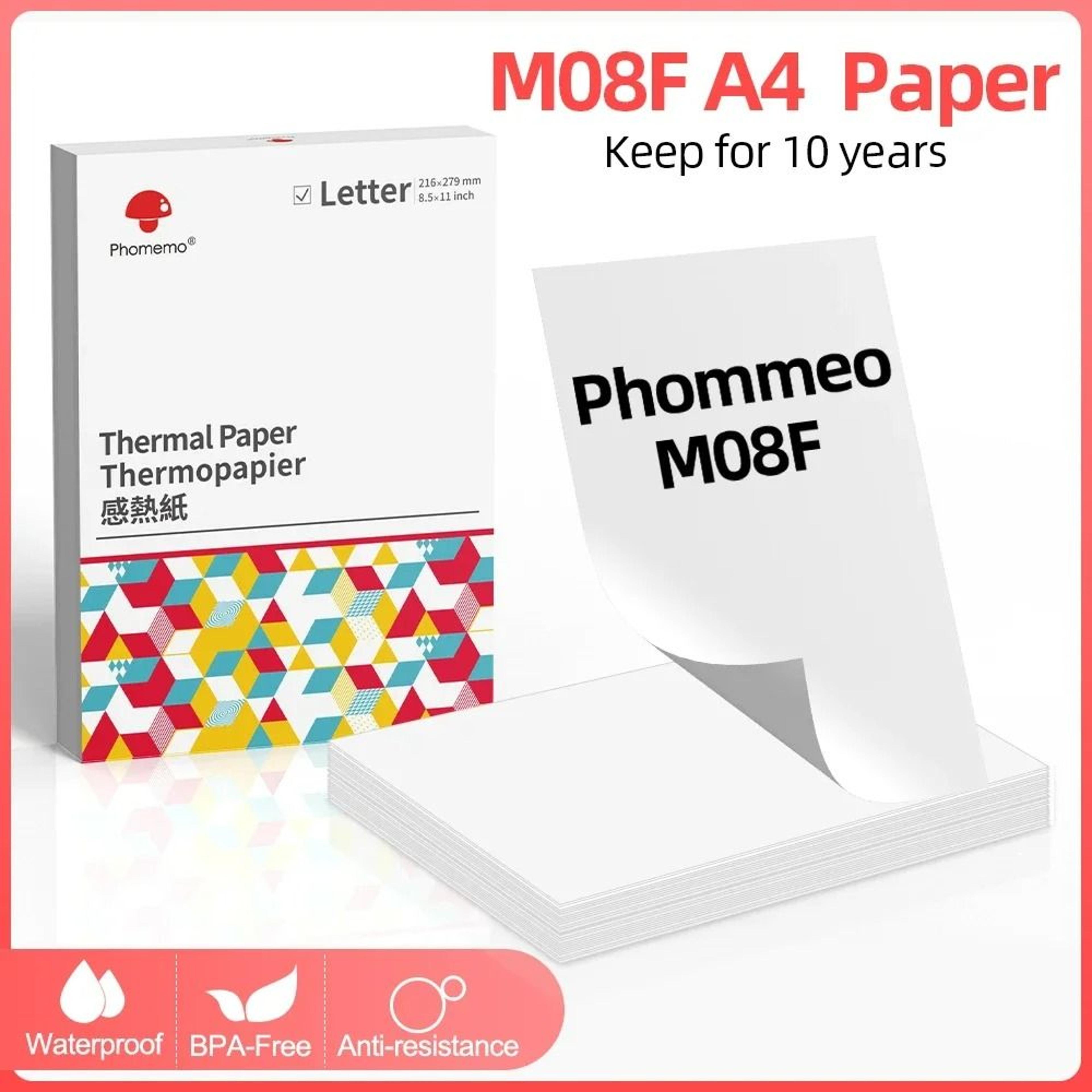 paperkeep a4 thermal printing sheets