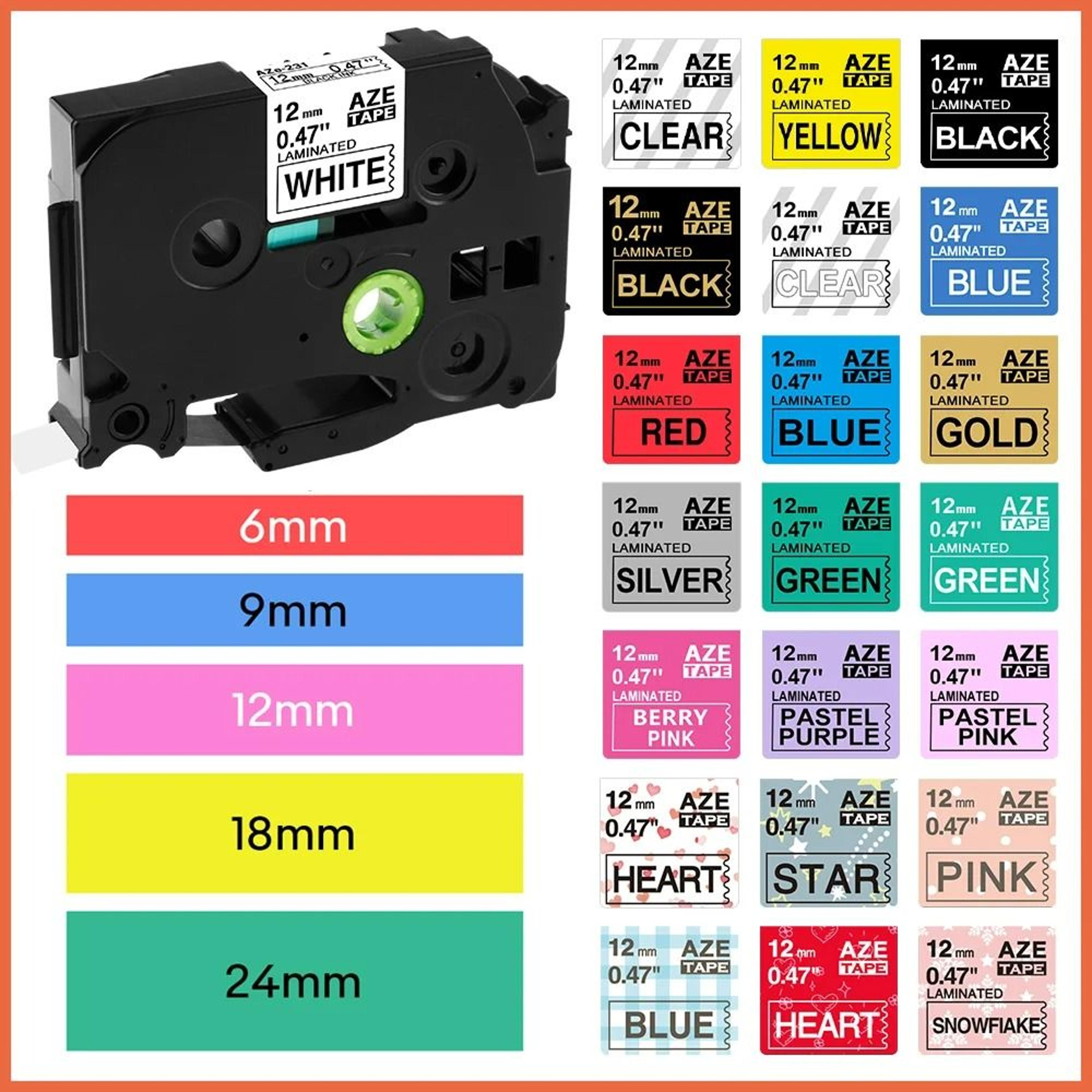 tagline tze compatible label tape