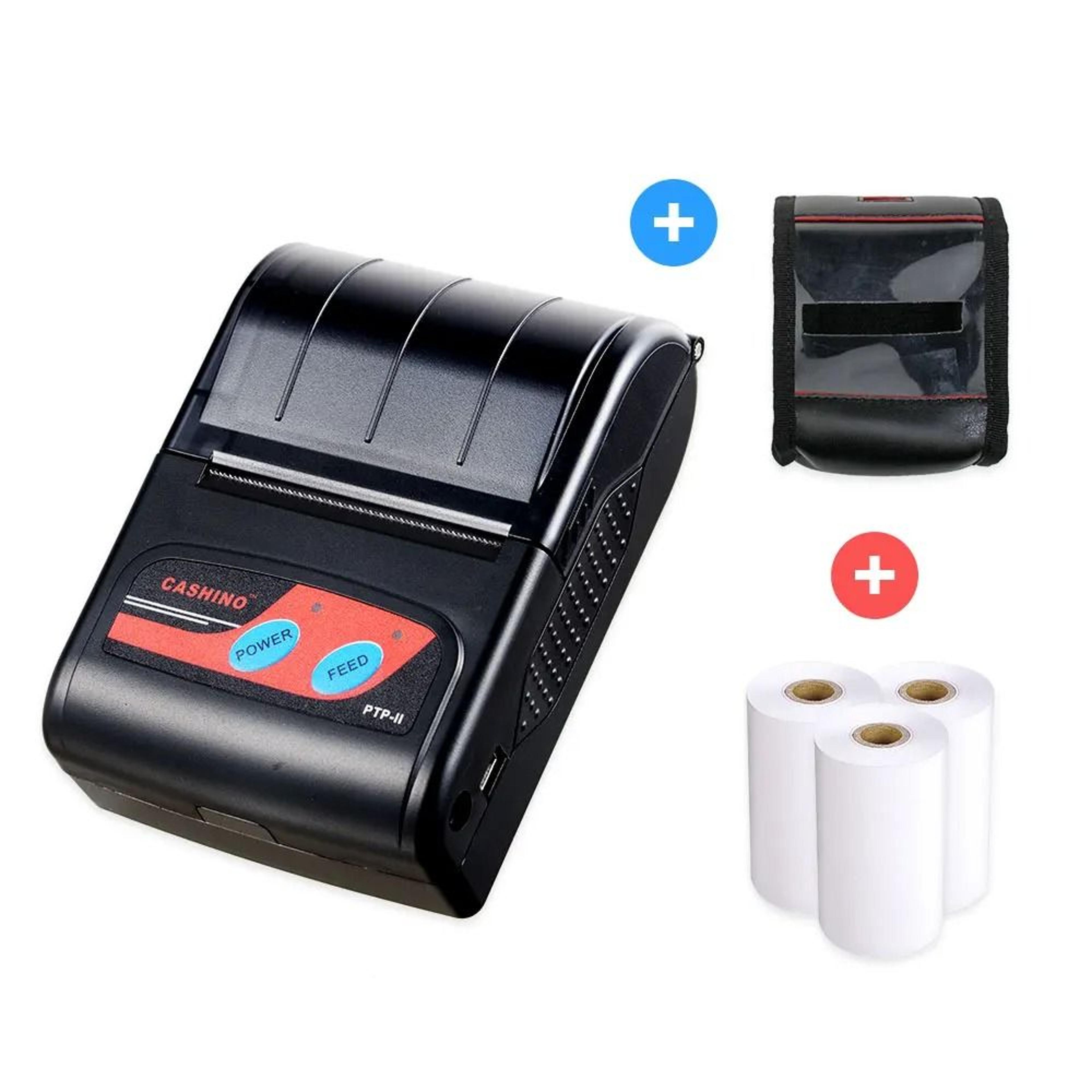 cashino ptp-ii portable bluetooth receipt printer