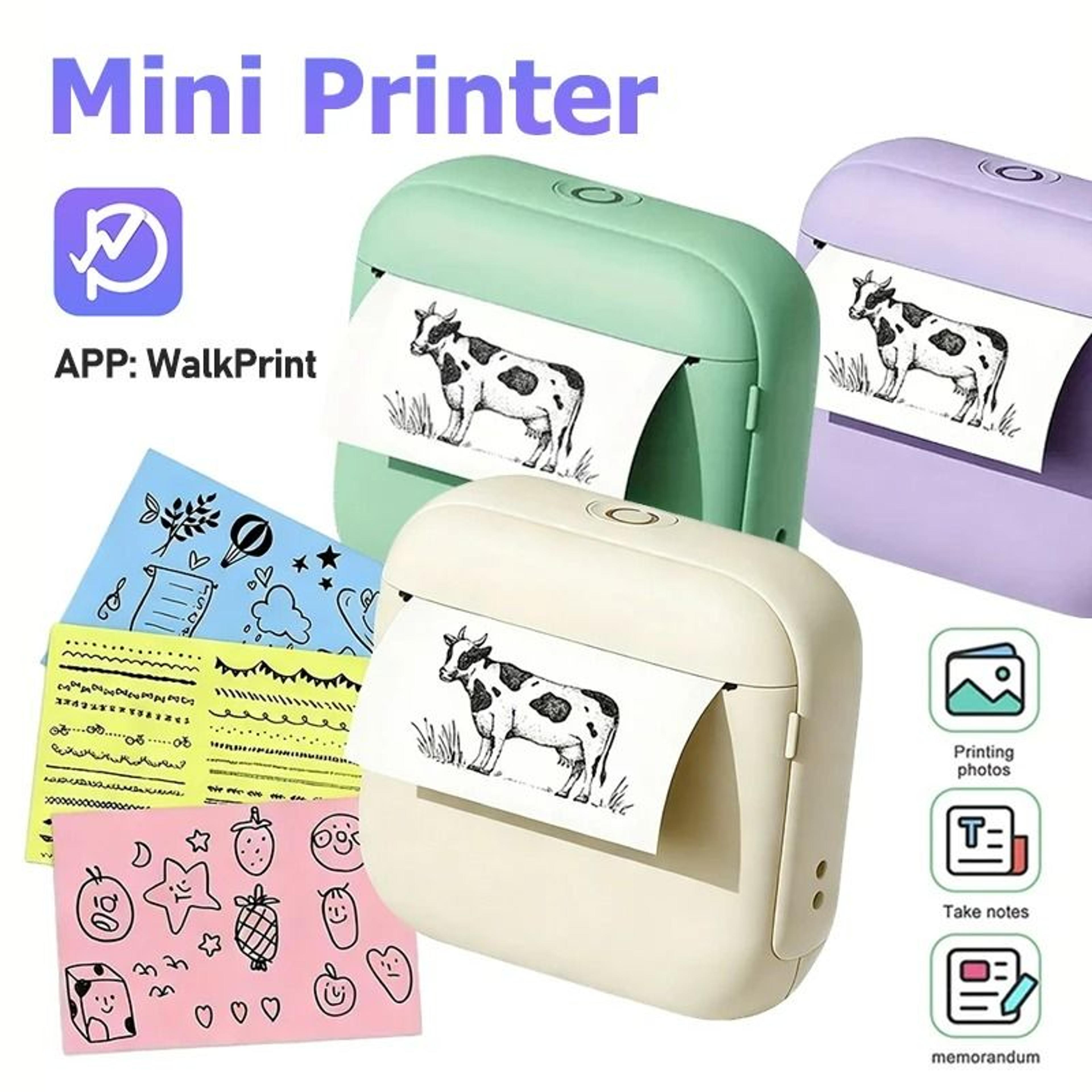 x6 mini bluetooth thermal sticker printer