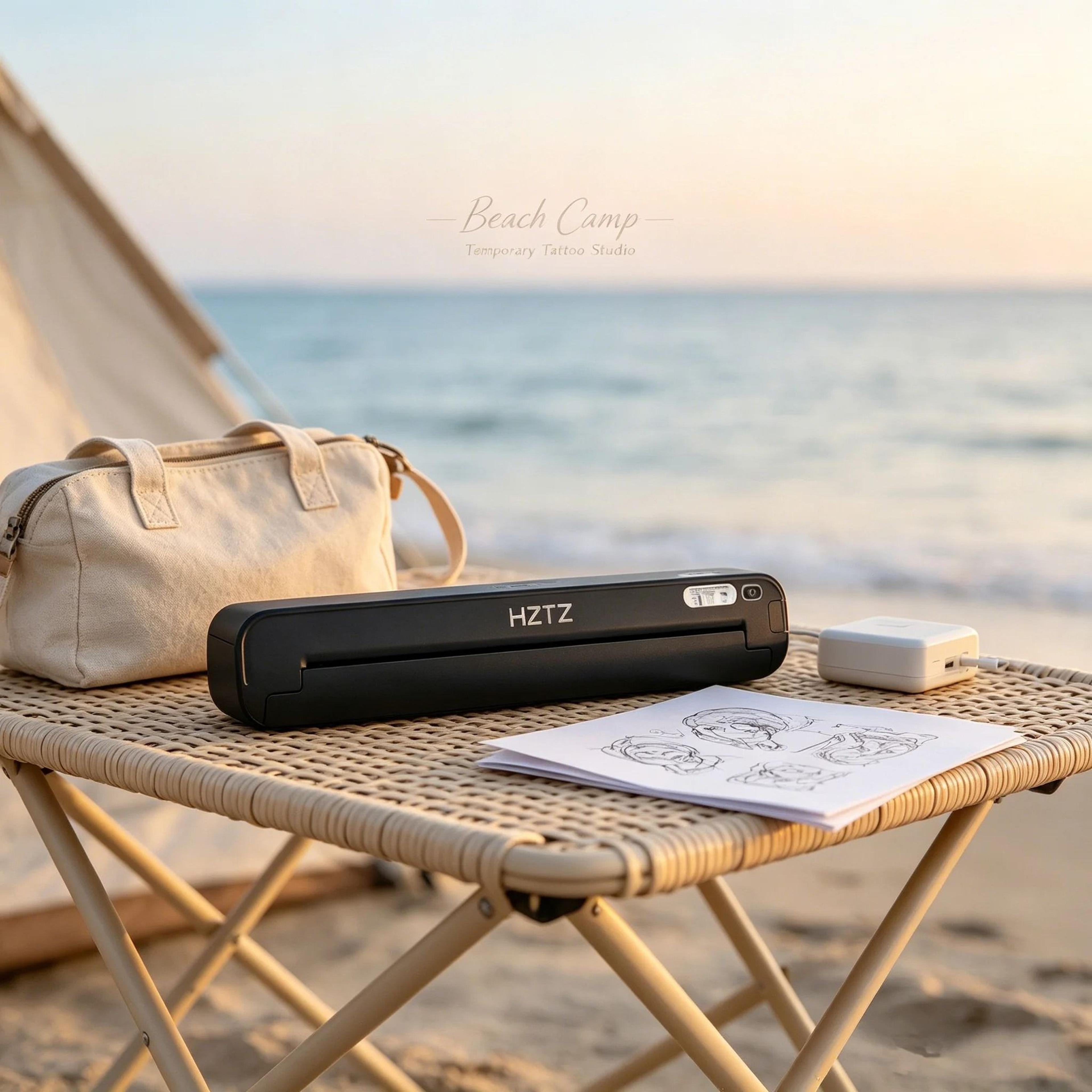 inkfree wireless bluetooth tattoo stencil printer