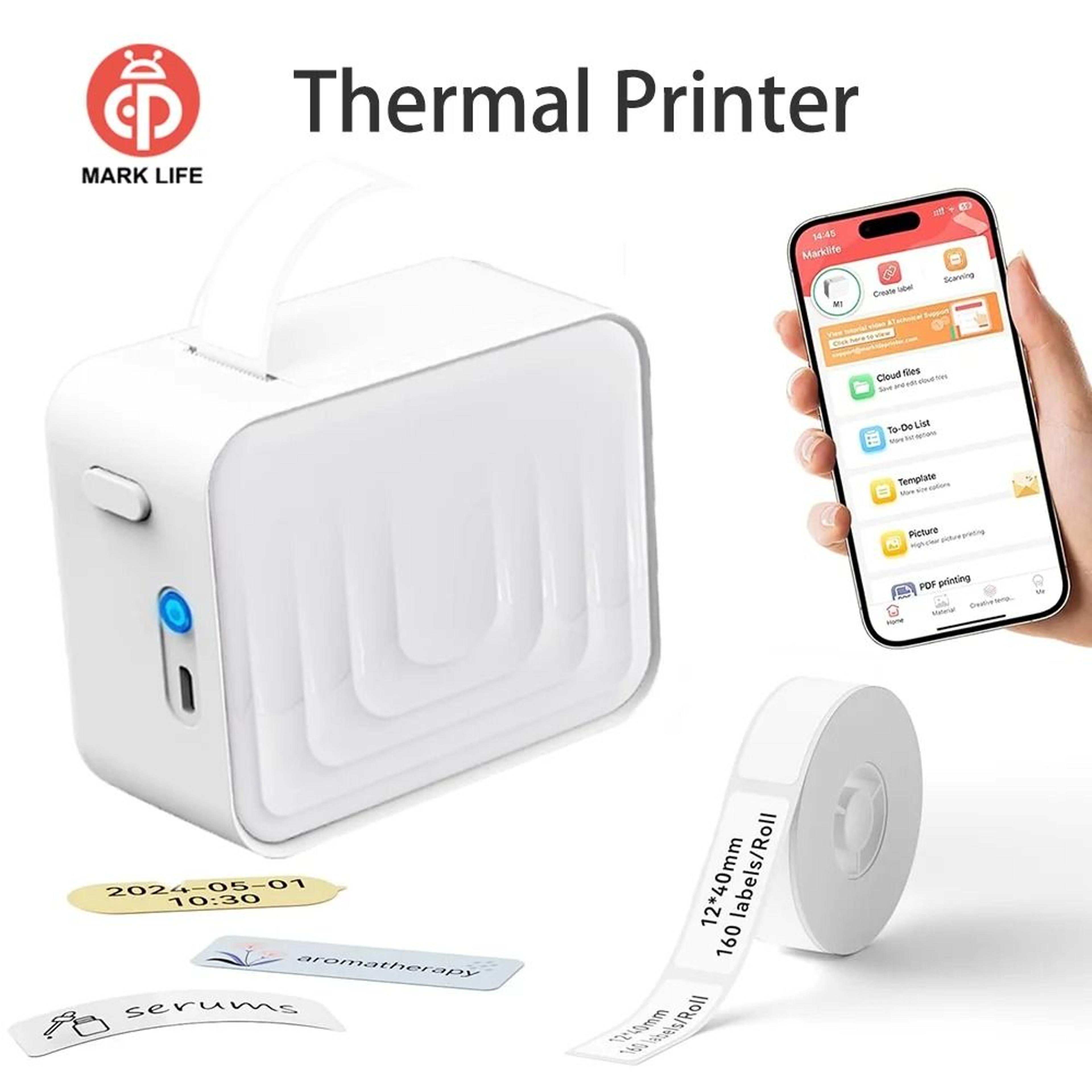 marklife m1 bluetooth mini label maker