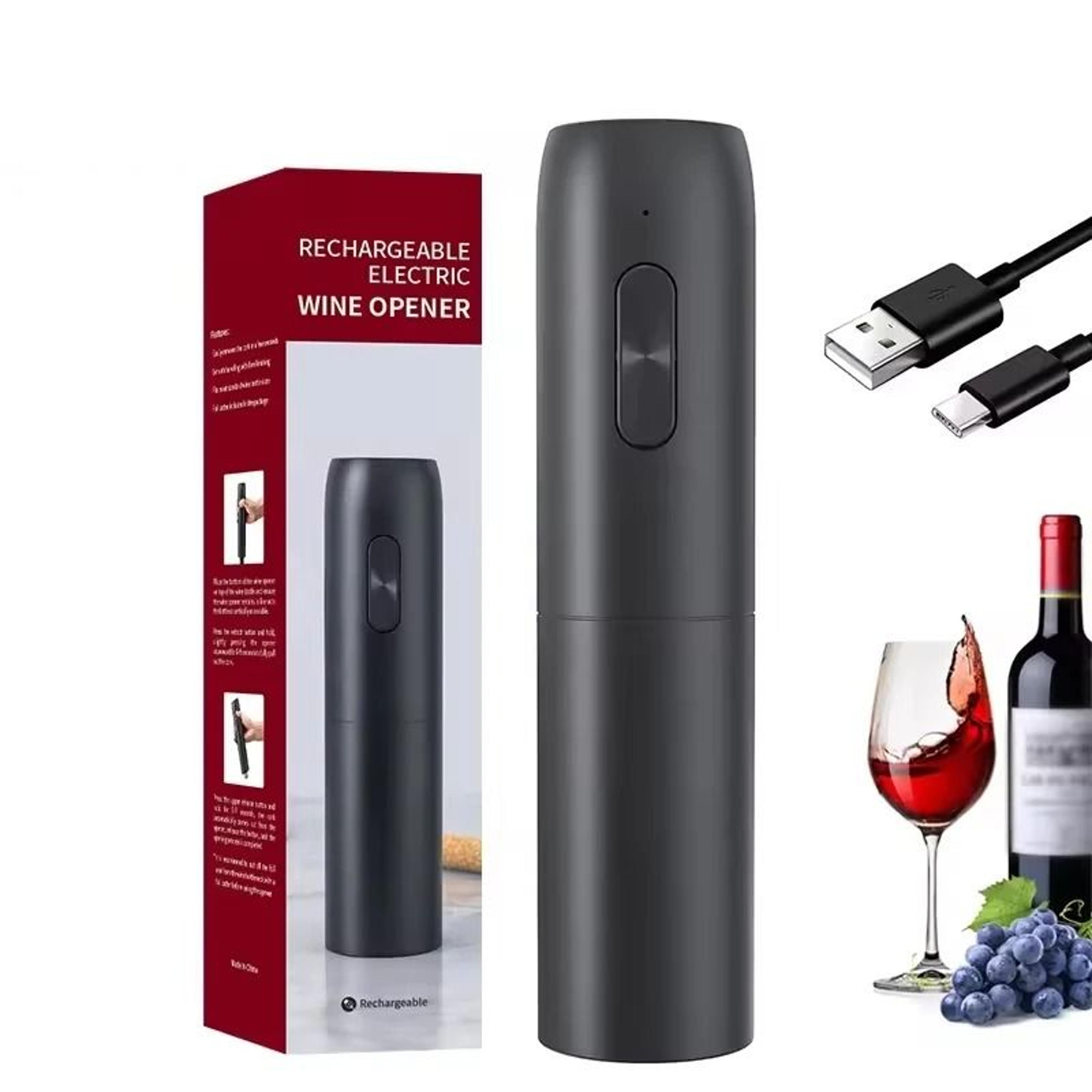 vinoglide rechargeable electric wine opener
