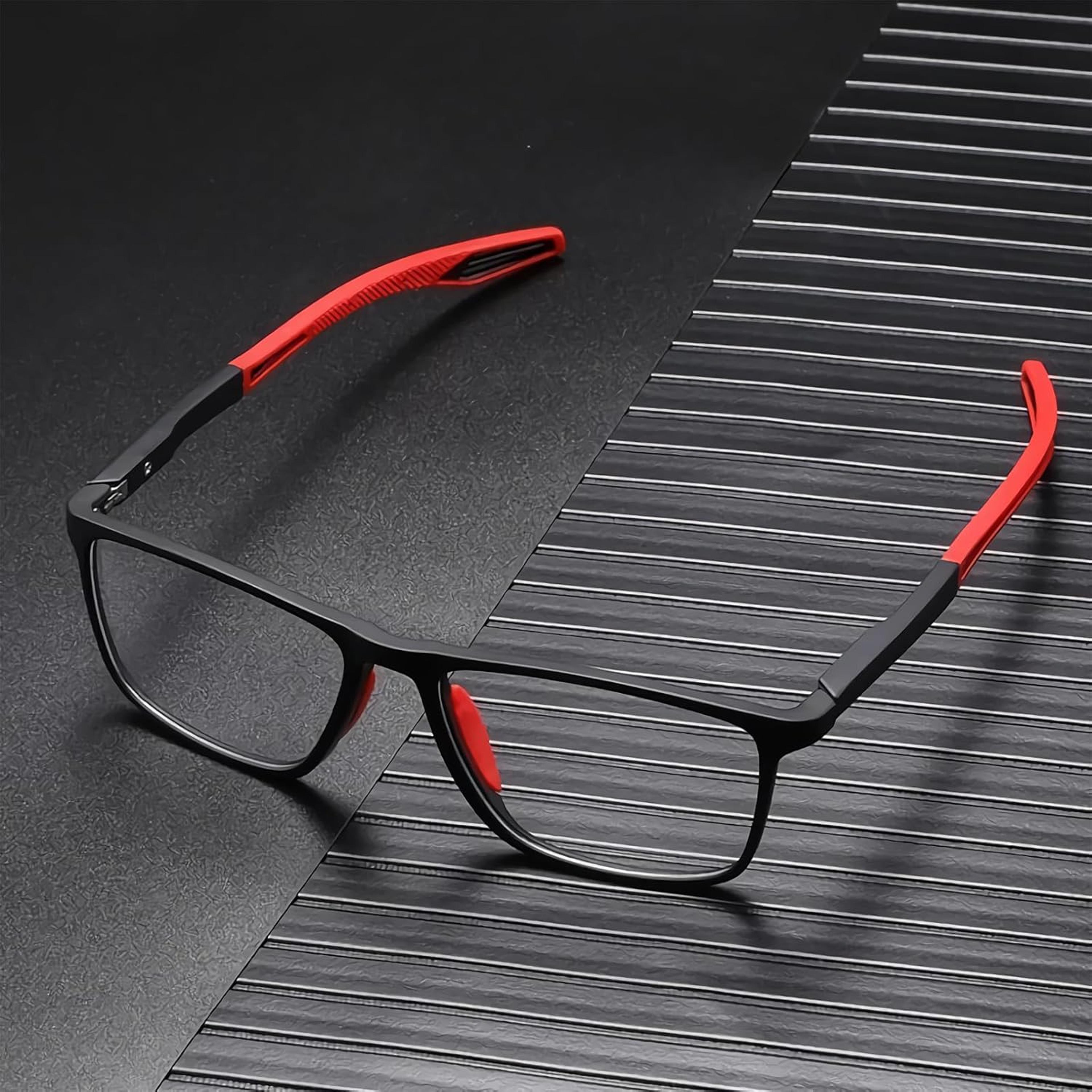 ultralight anti-blue light reading glasses – tr90 sports eyewear for men & women (diopters +1.0 to +4.0)